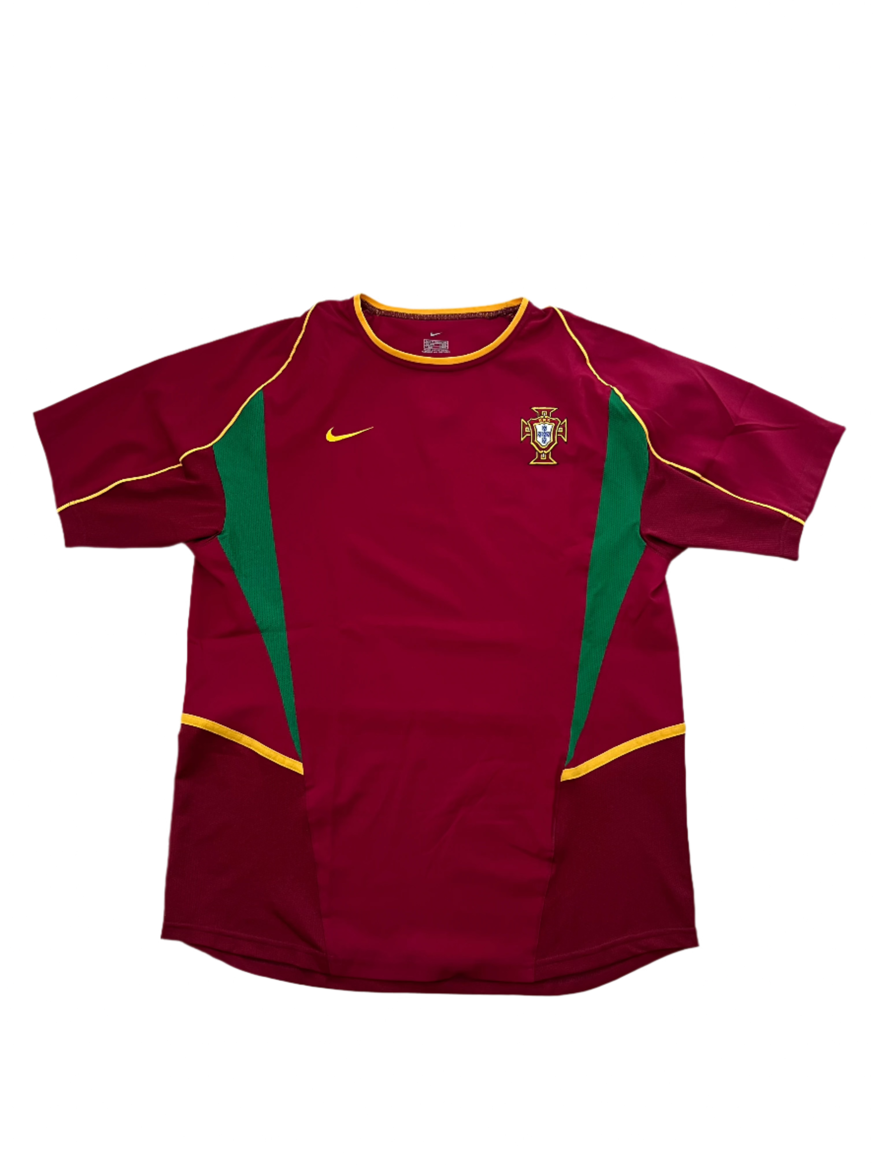 Nike - Portugal 2002 Home Football Shirt