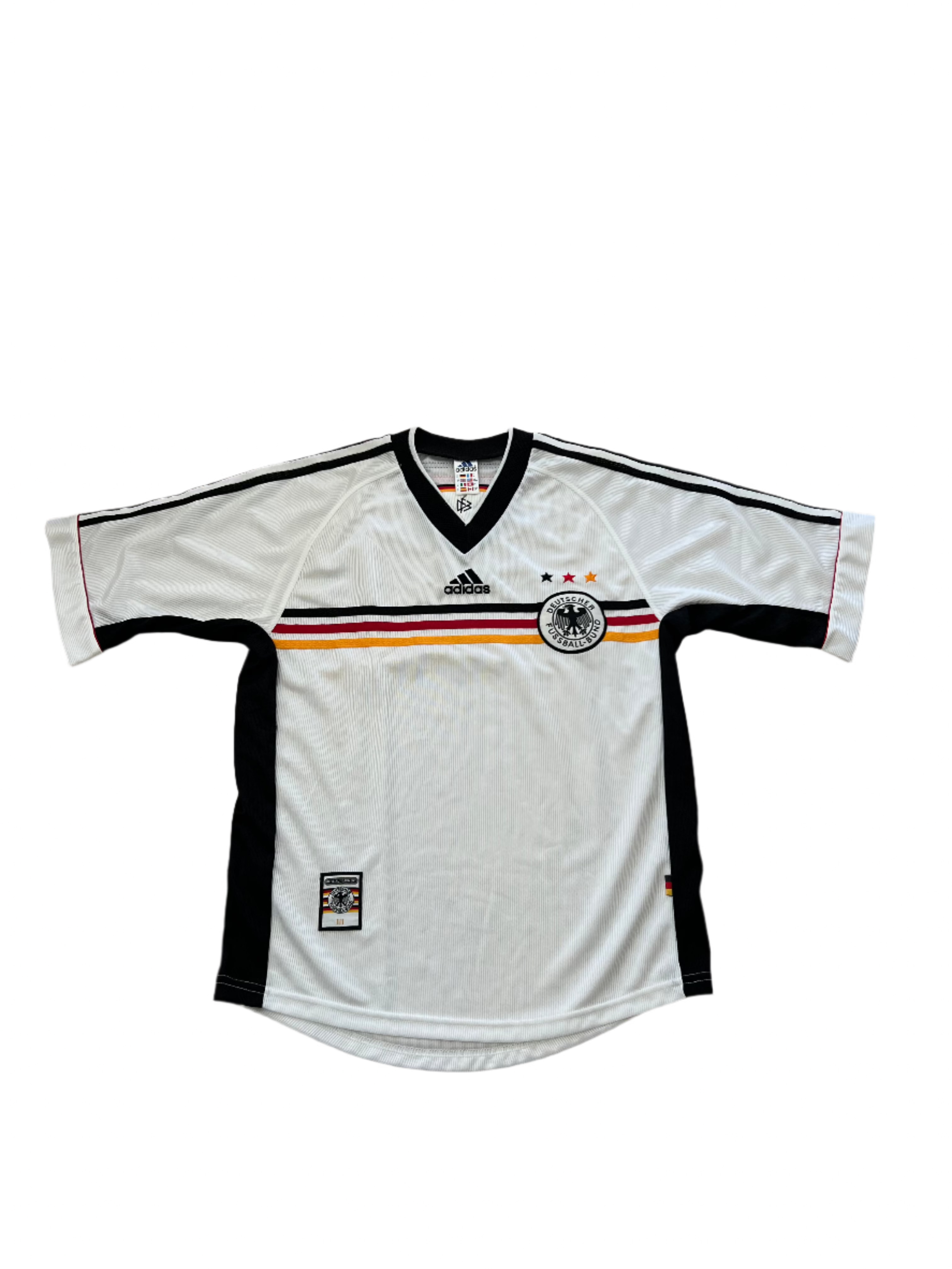 Adidas - Germany 1998 Home Football Shirt