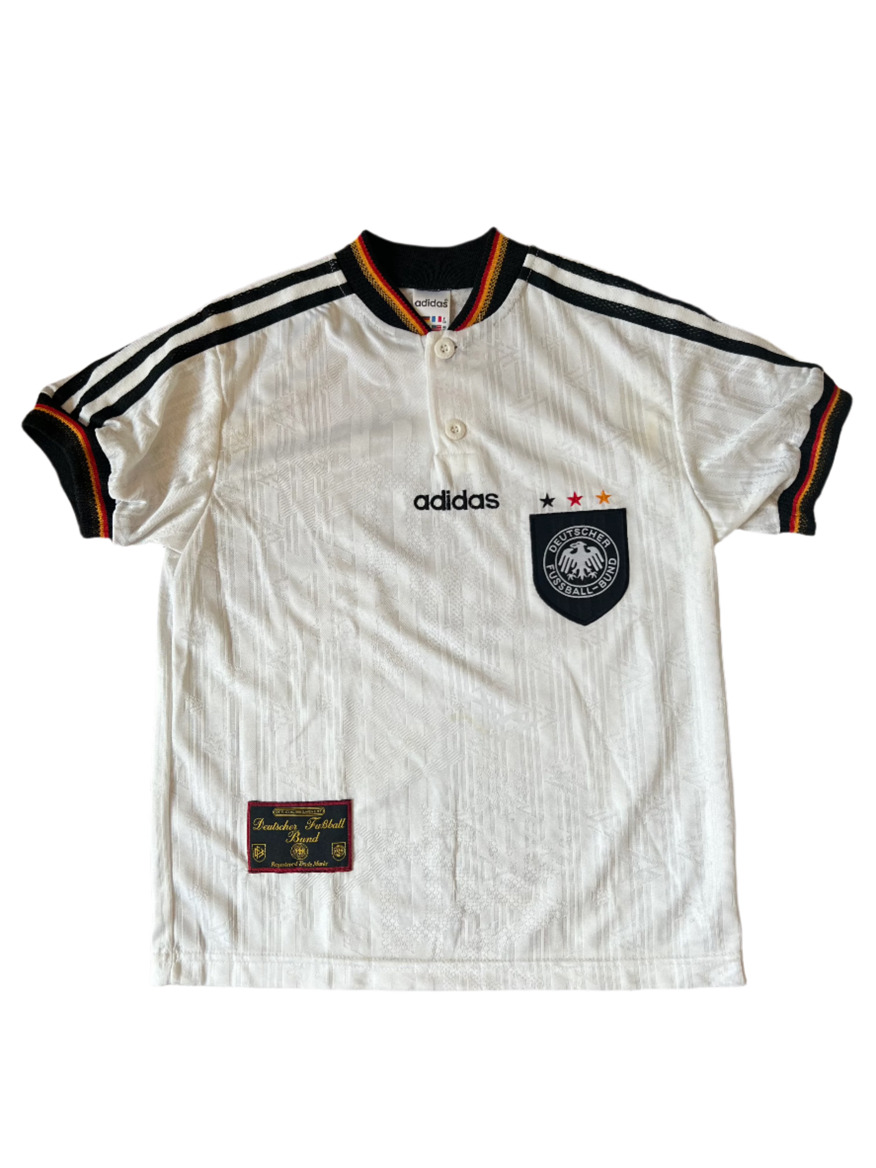 Adidas - Germany 1996 Home Football Shirt