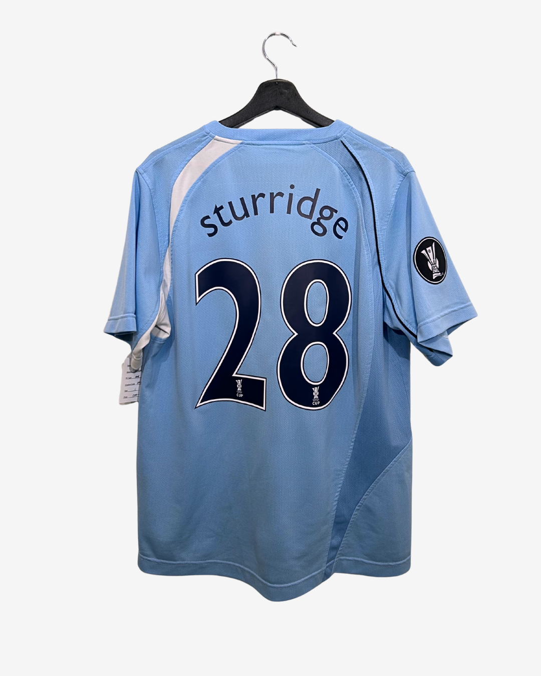 Le Coq Sportif - Manchester City 2008/09 Home Football Shirt 'STURRIDGE'