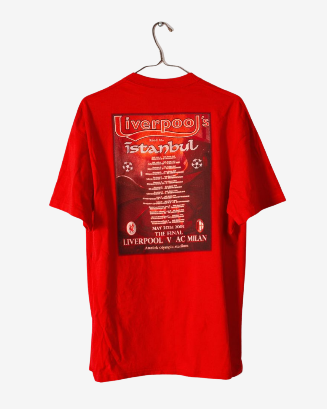 Liverpool FC Vintage T-Shirt 'ROAD TO ISTANBUL'