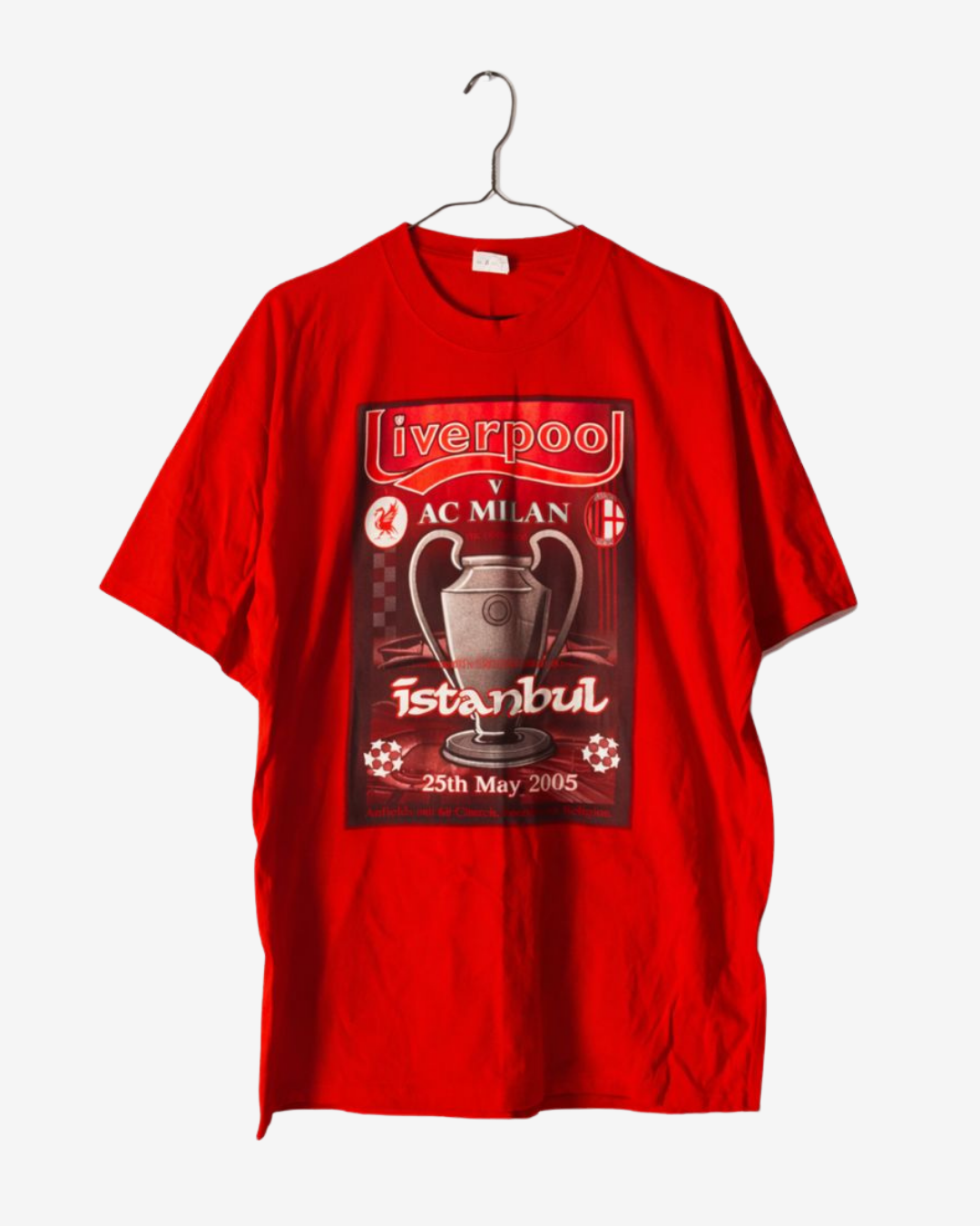 Liverpool FC Vintage T-Shirt 'ROAD TO ISTANBUL'