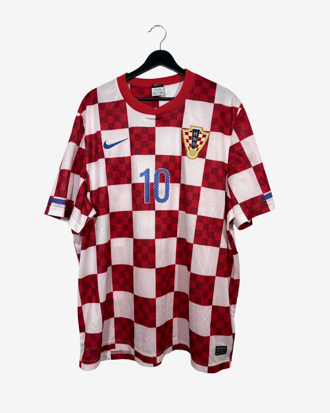 Nike - Croatia 2010 Home Football Shirt 'MODRIC'