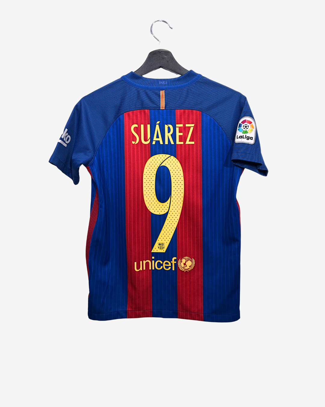 Nike - FC Barcelona 2016/17 Home Football Shirt 'SUAREZ'