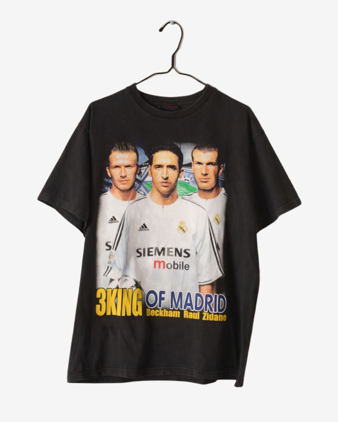 Real Madrid Vintage T-Shirt 'BECKHAM, RAUL, ZIDANE'