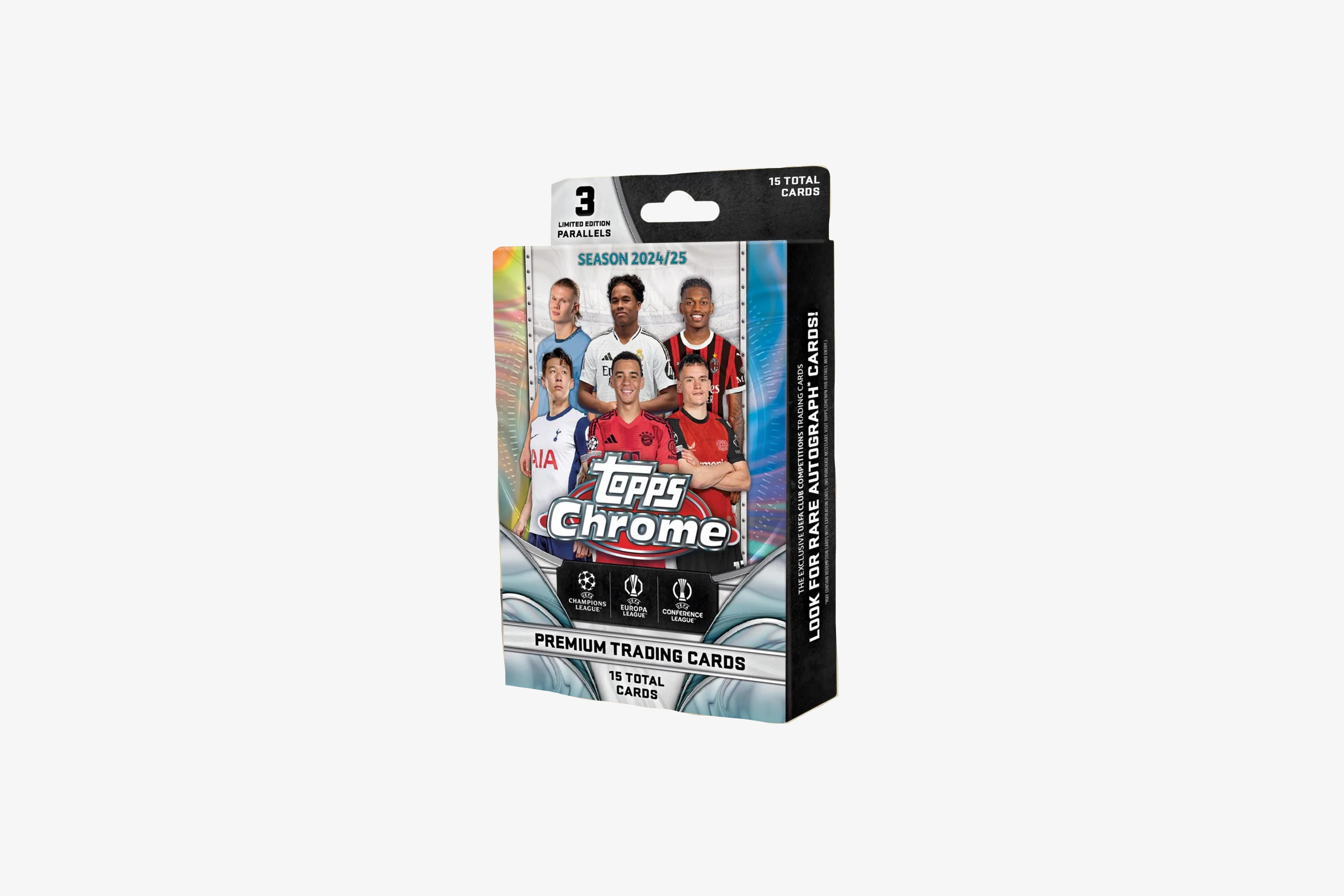 Topps Chrome UEFA Club Competitions 2024/25 - Hanger Pack