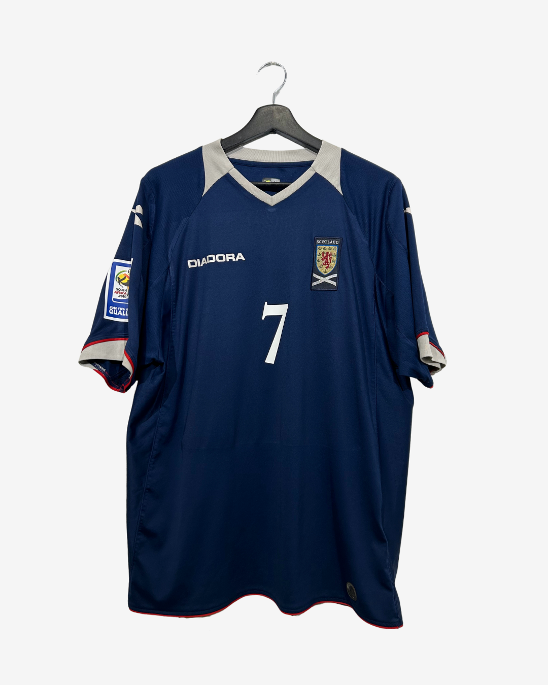 Umbro - Scotland 2008 Home Football Shirt 'D.FLETCHER'