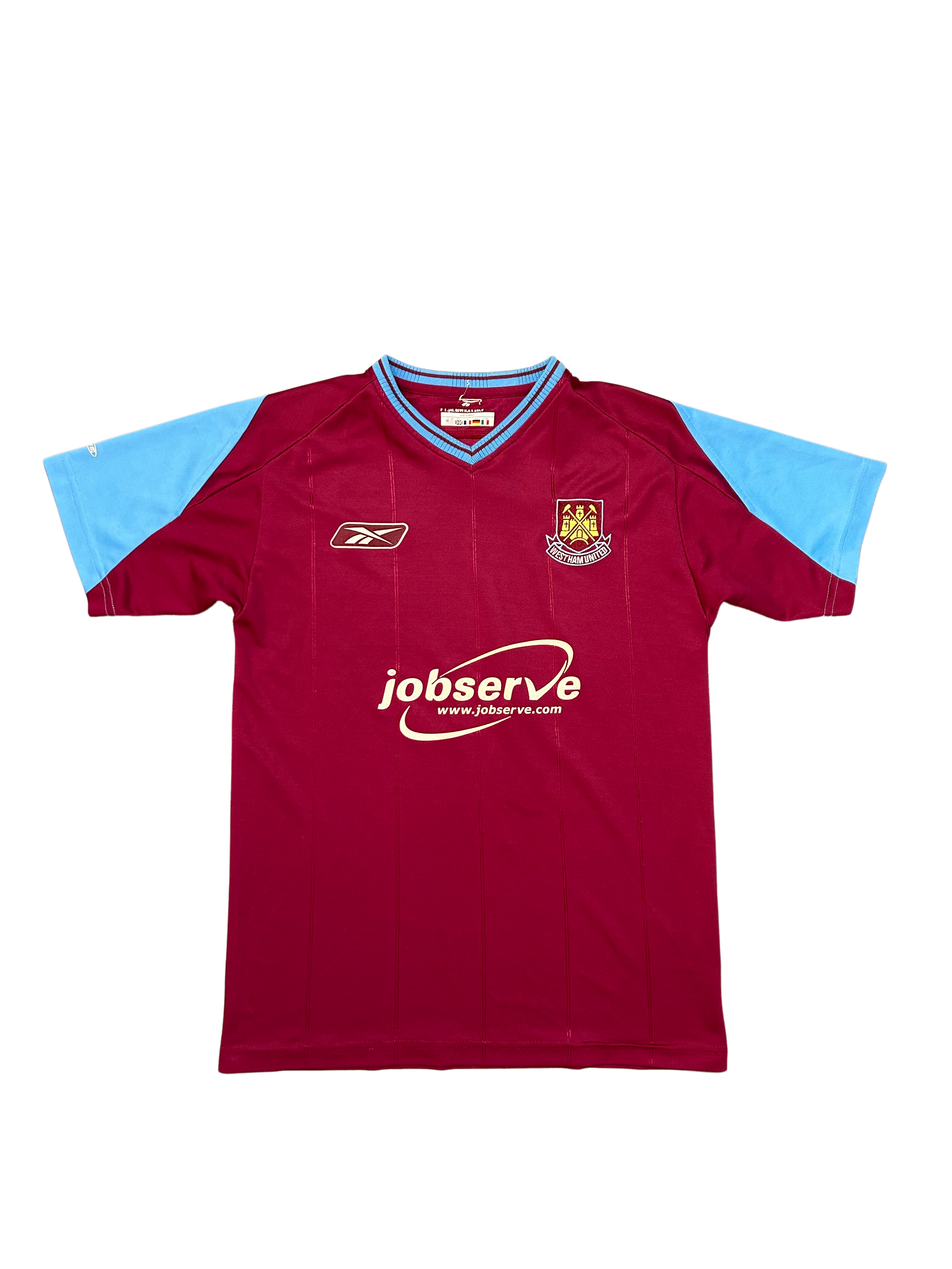 Reebok - West Ham United 2003/04 Home Football Shirt