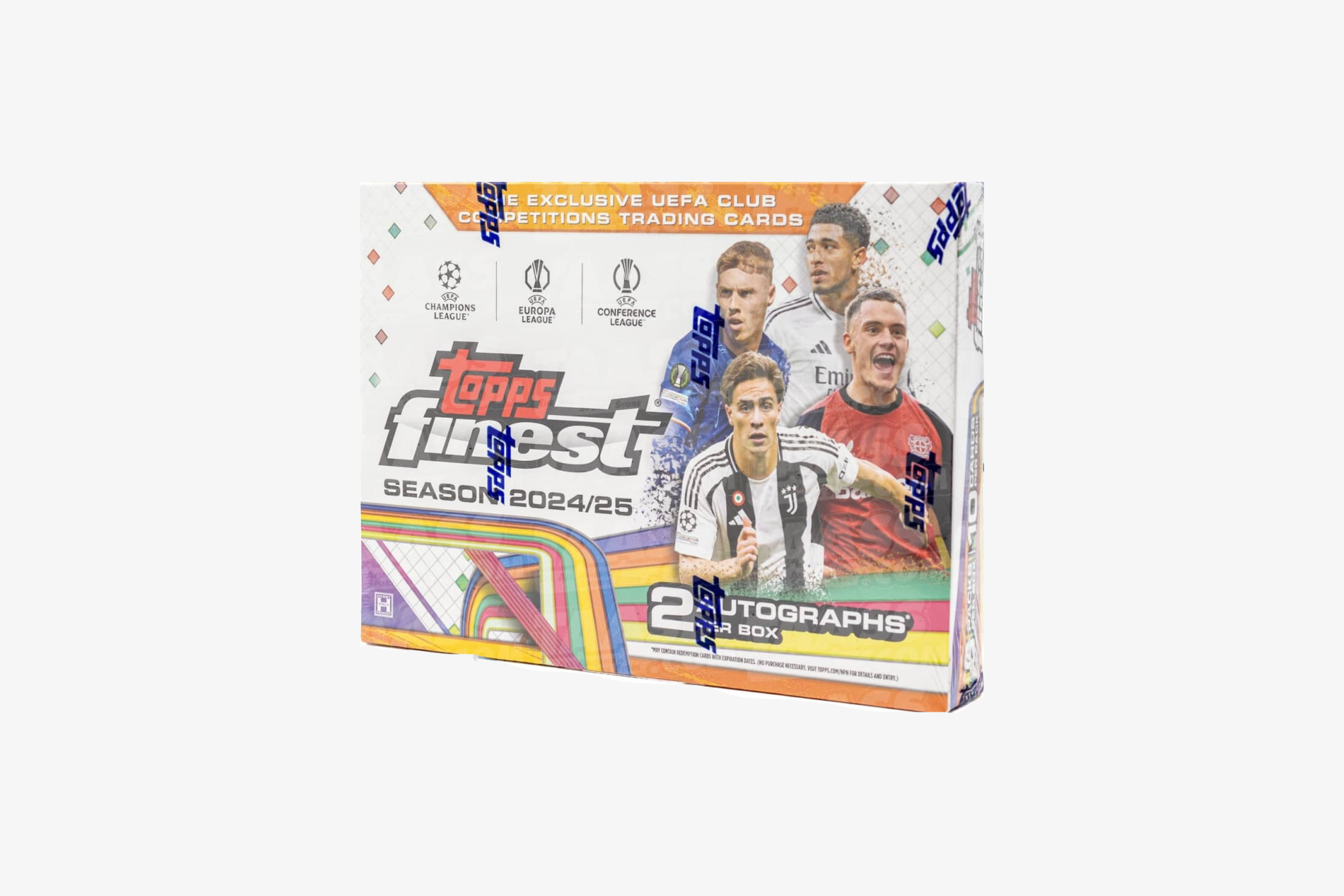 Topps Finest UEFA Club Competitions 2024/25 - Hobby Box