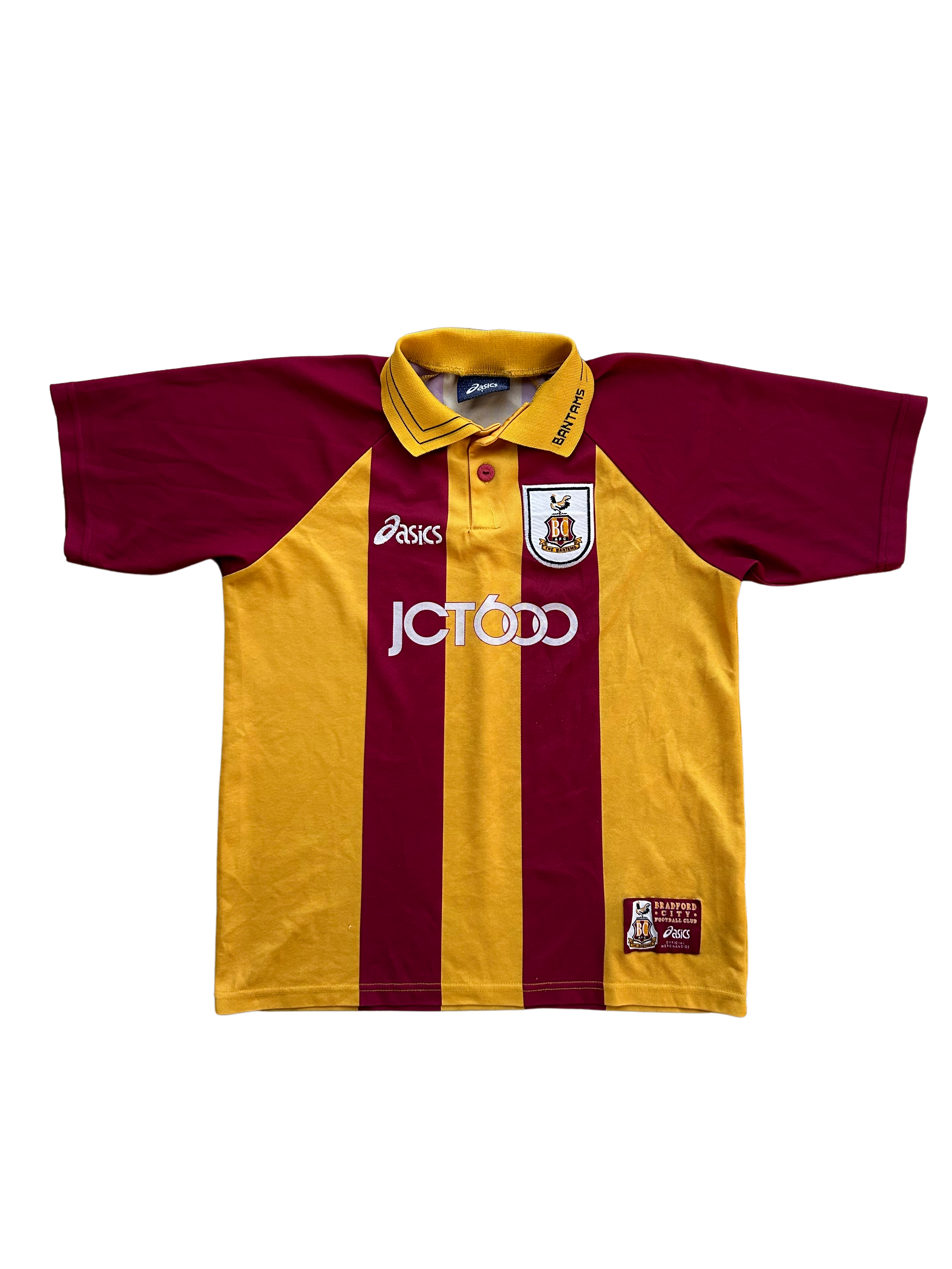 Asics - Bradford City 1999/00 Home Football Shirt