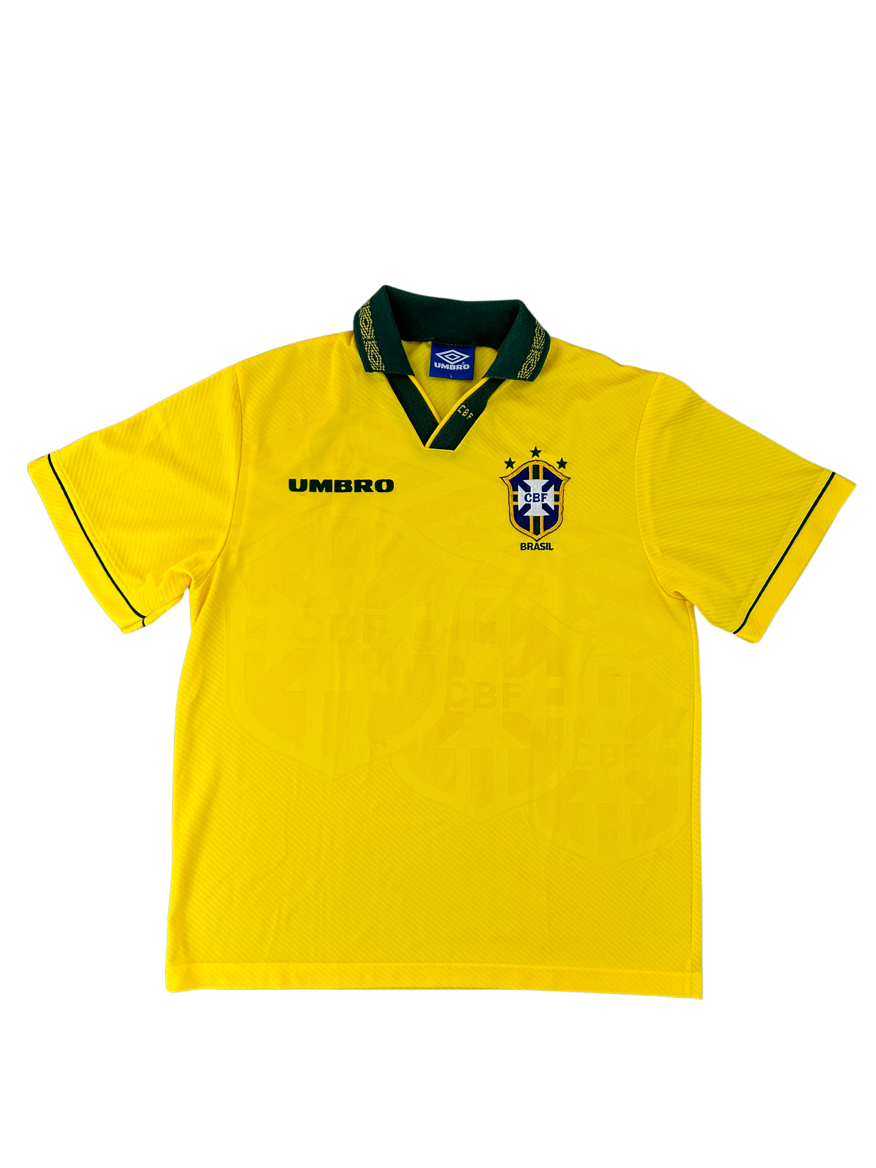 Umbro - Brazil 1994 Home Football Shirt