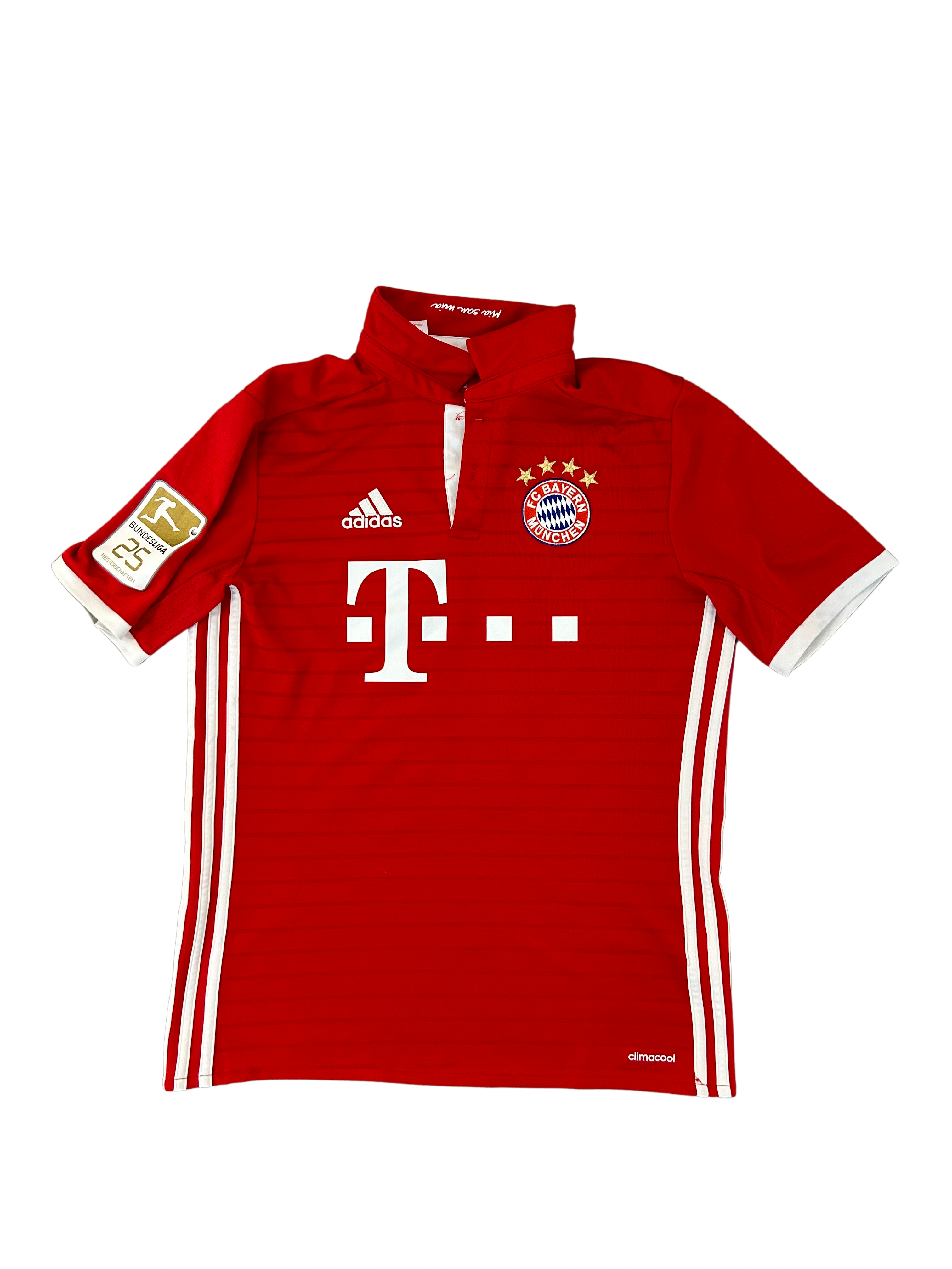 Adidas - Bayern Munchen 2016/17 Home Football Shirt 'BOATENG'