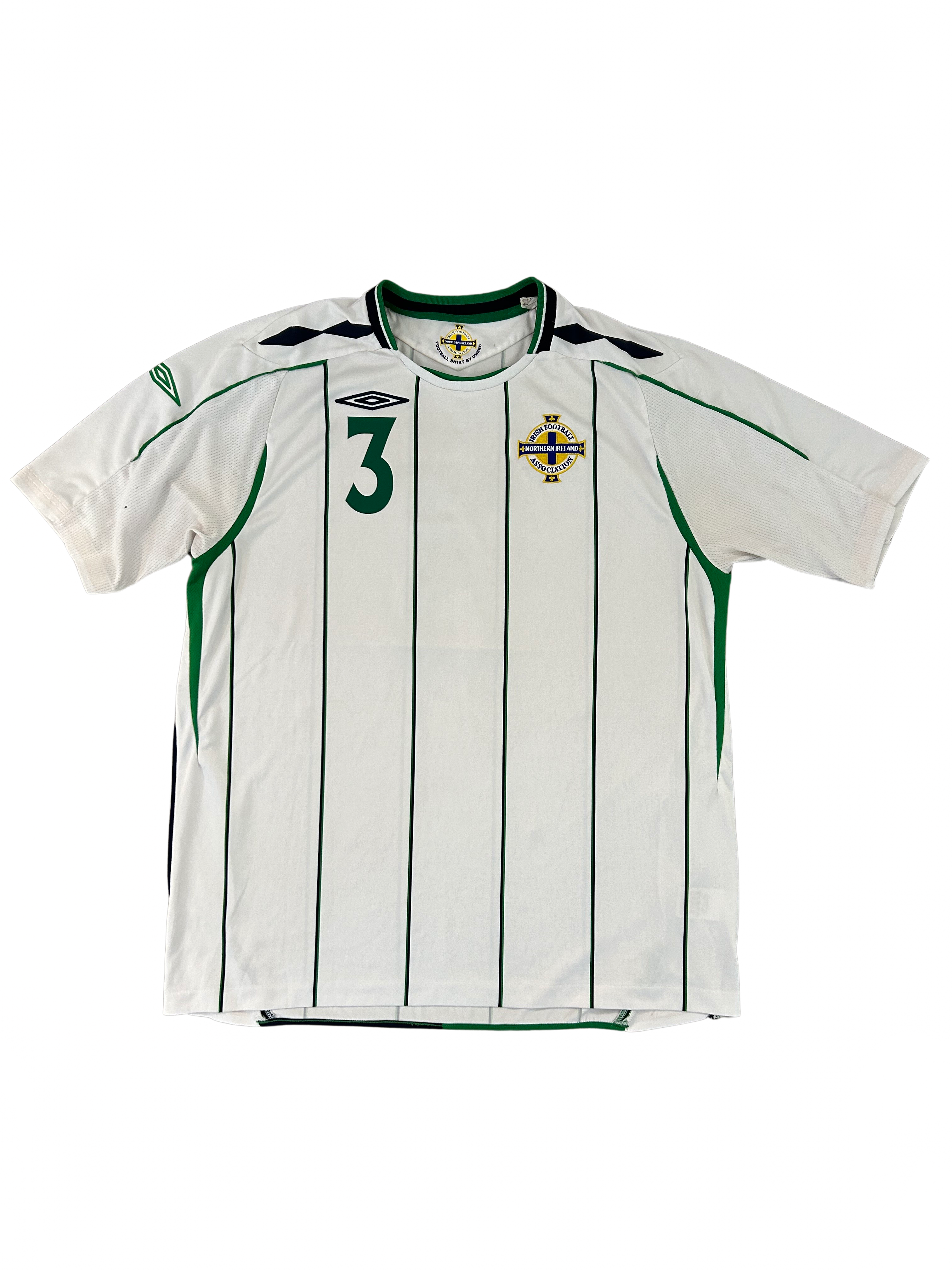 Umbro - Northern Ireland 2008 Away Football Shirt 'EVANS'