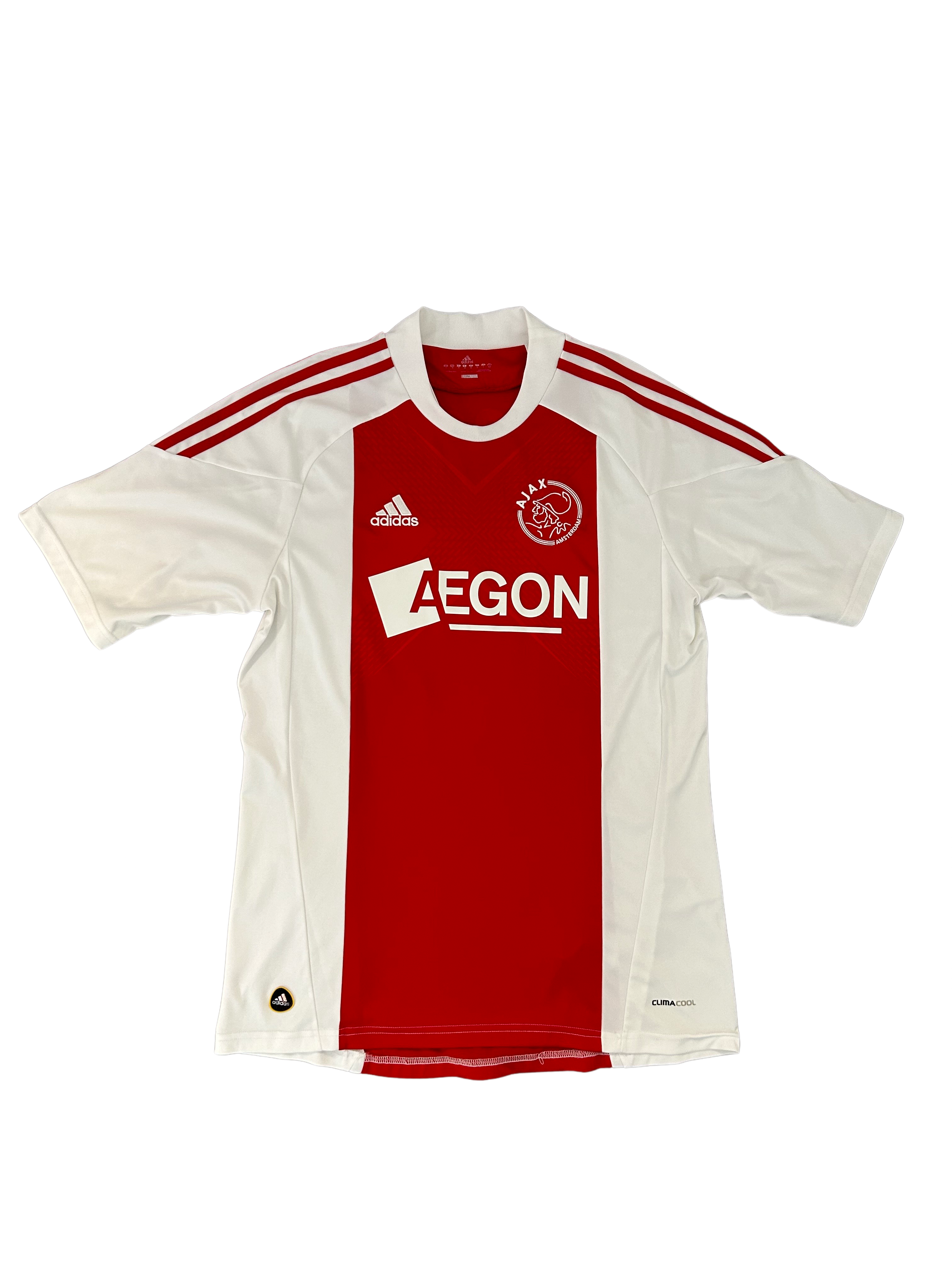 Adidas - Ajax 2010/11 Home Football Shirt 'SUAREZ'