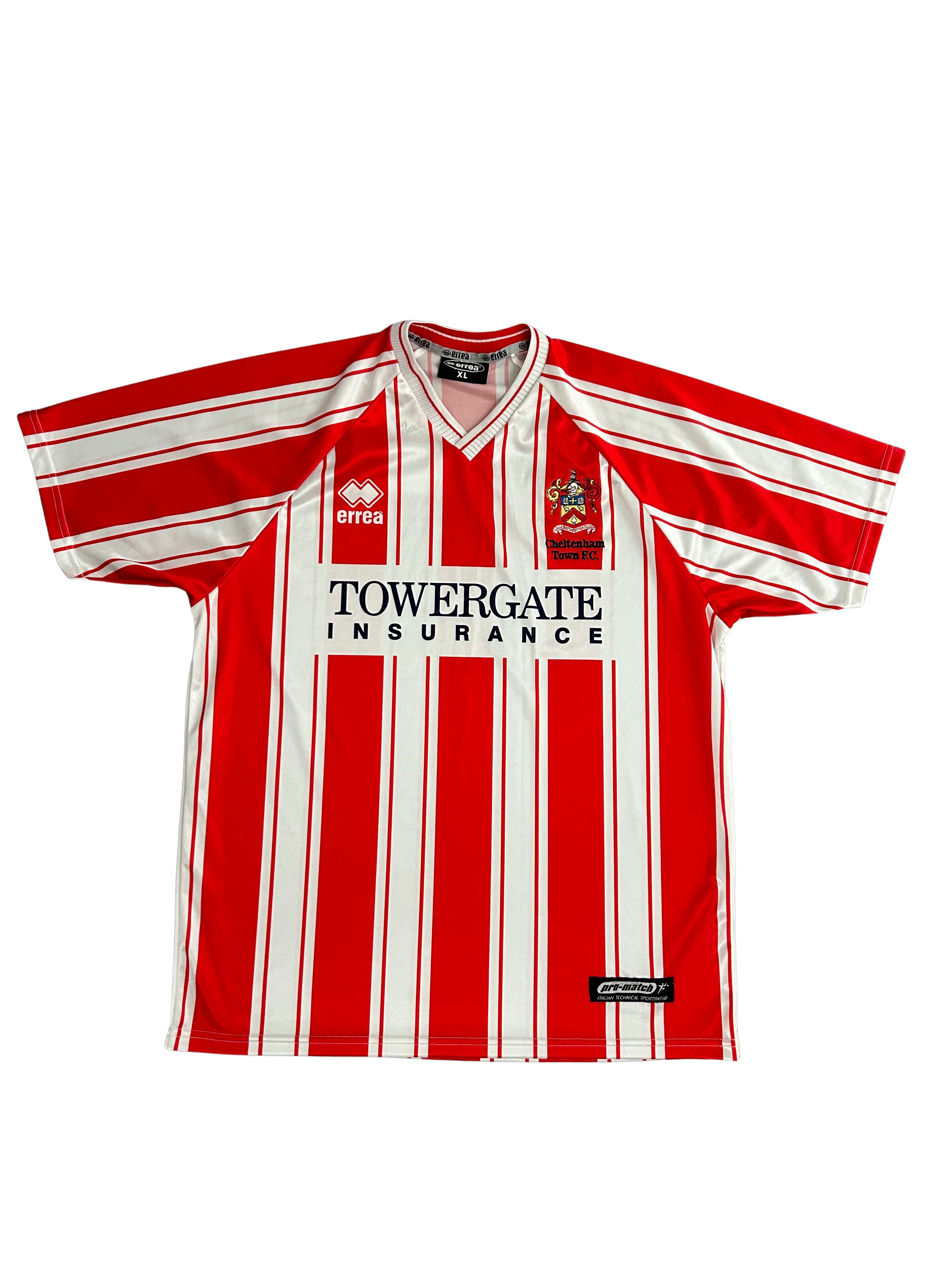 Errea - Cheltenham Town 2002/04 Home Football Shirt