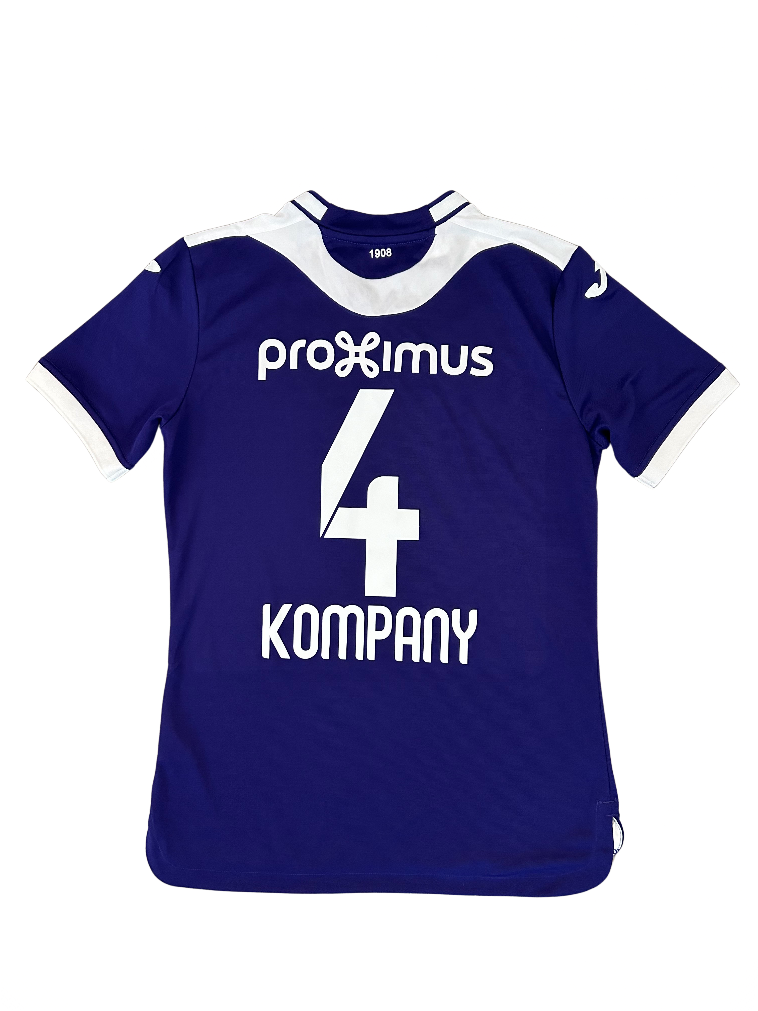 Joma - RSC Anderlecht 2019/20 Home Football Shirt 'KOMPANY'