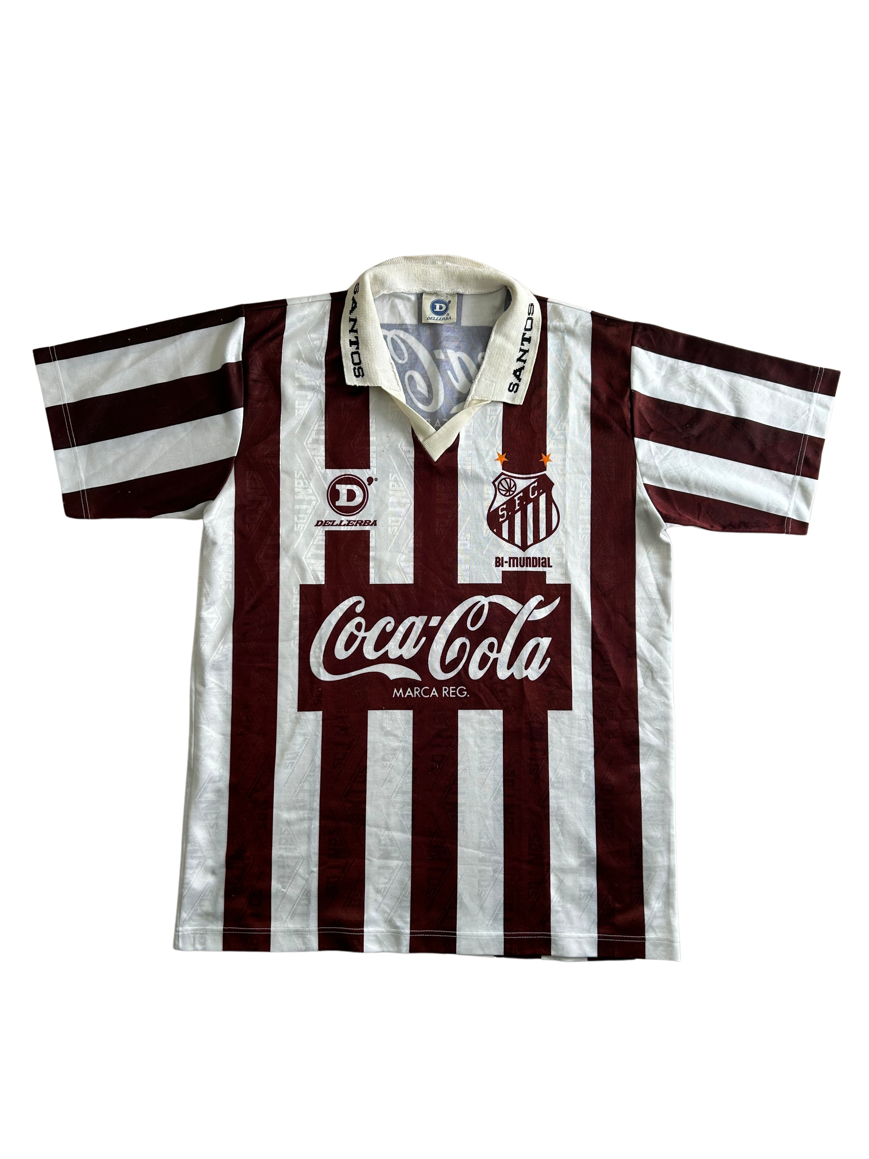 Dell'erba - Santos FC 1993 Away Football Shirt '10'