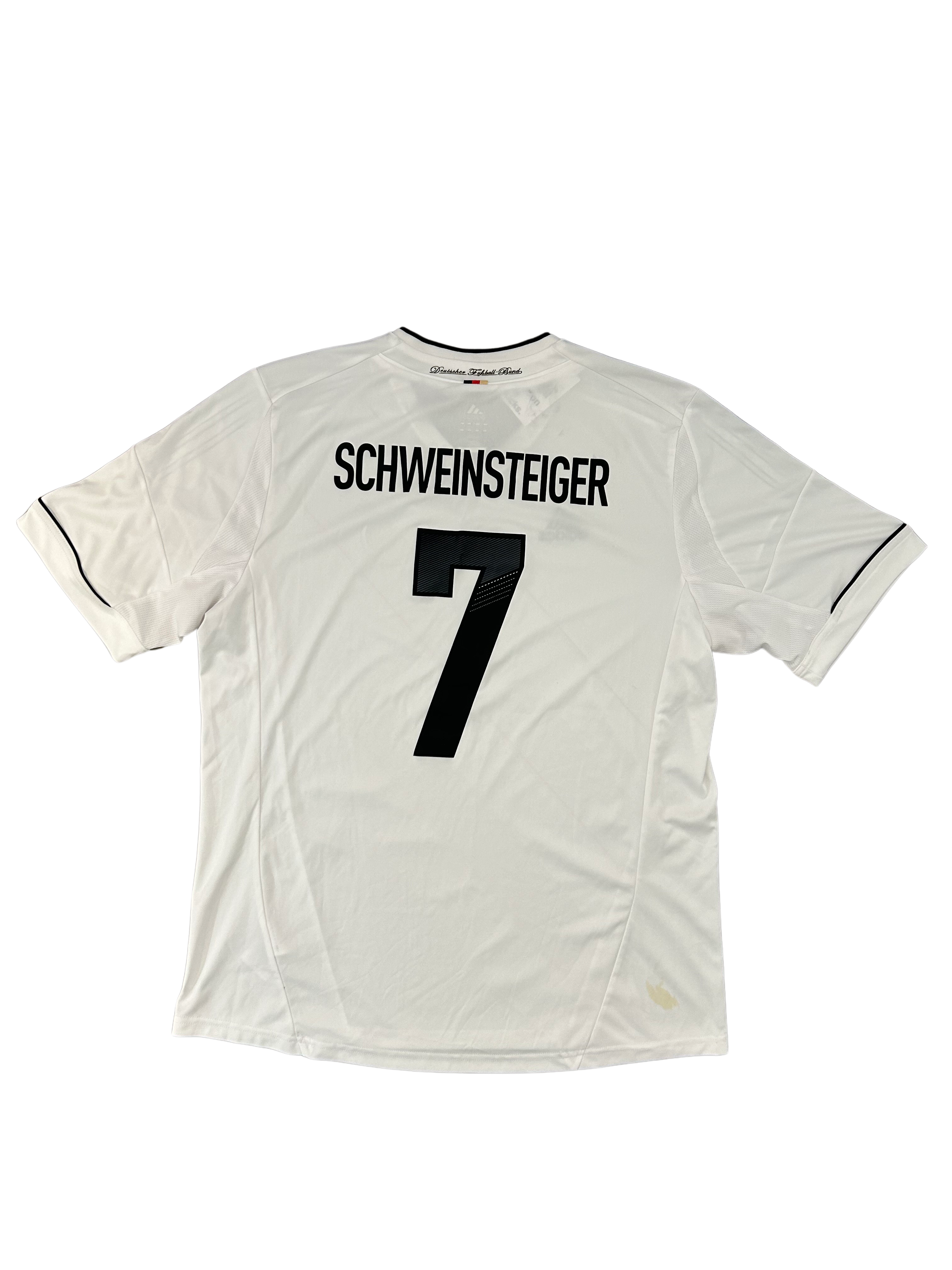 Adidas - Germany 2012 Home Football Shirt 'SCHWEINSTEIGER'