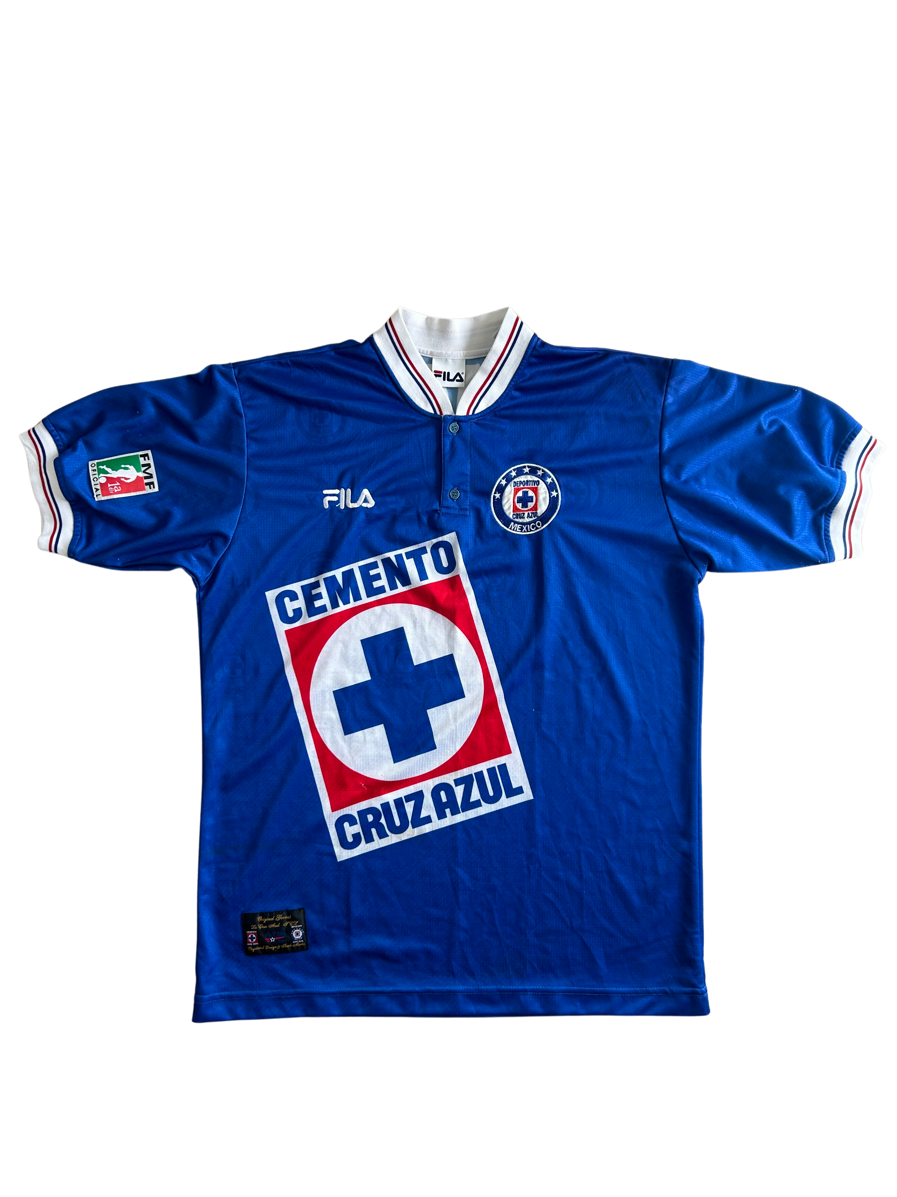 Fila - Cruz Azul 1999/00 Home Football Shirt