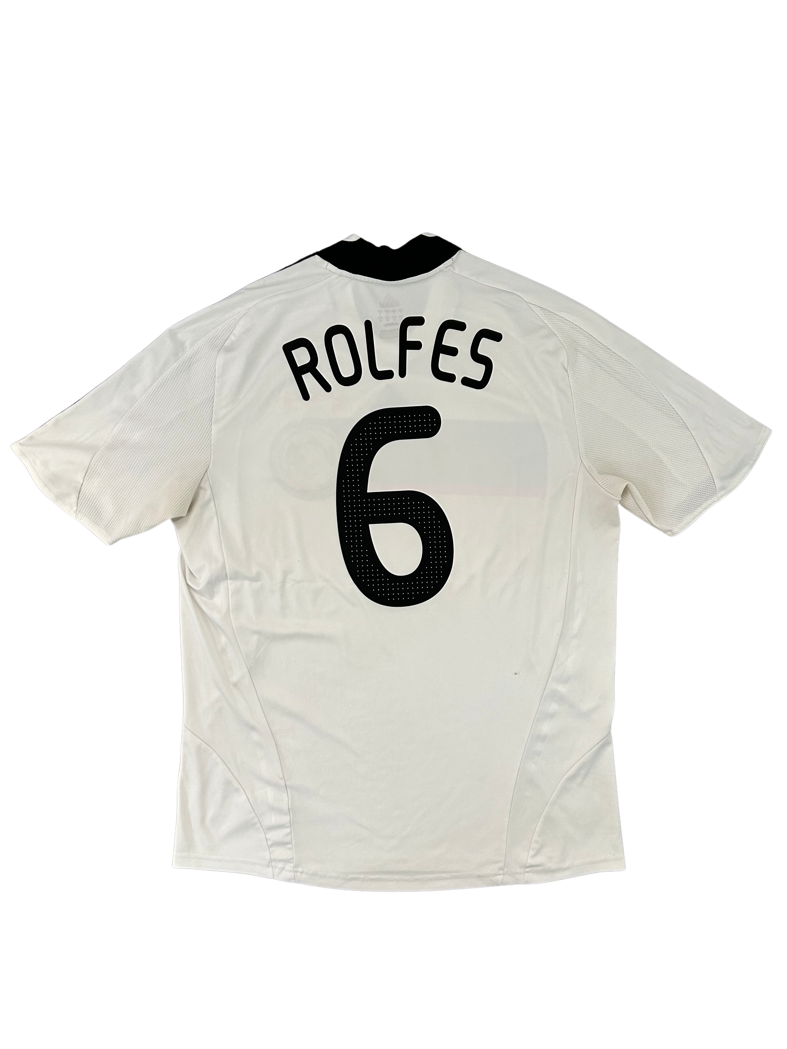 Adidas - Germany 2008 Home Football Shirt 'ROLFES'