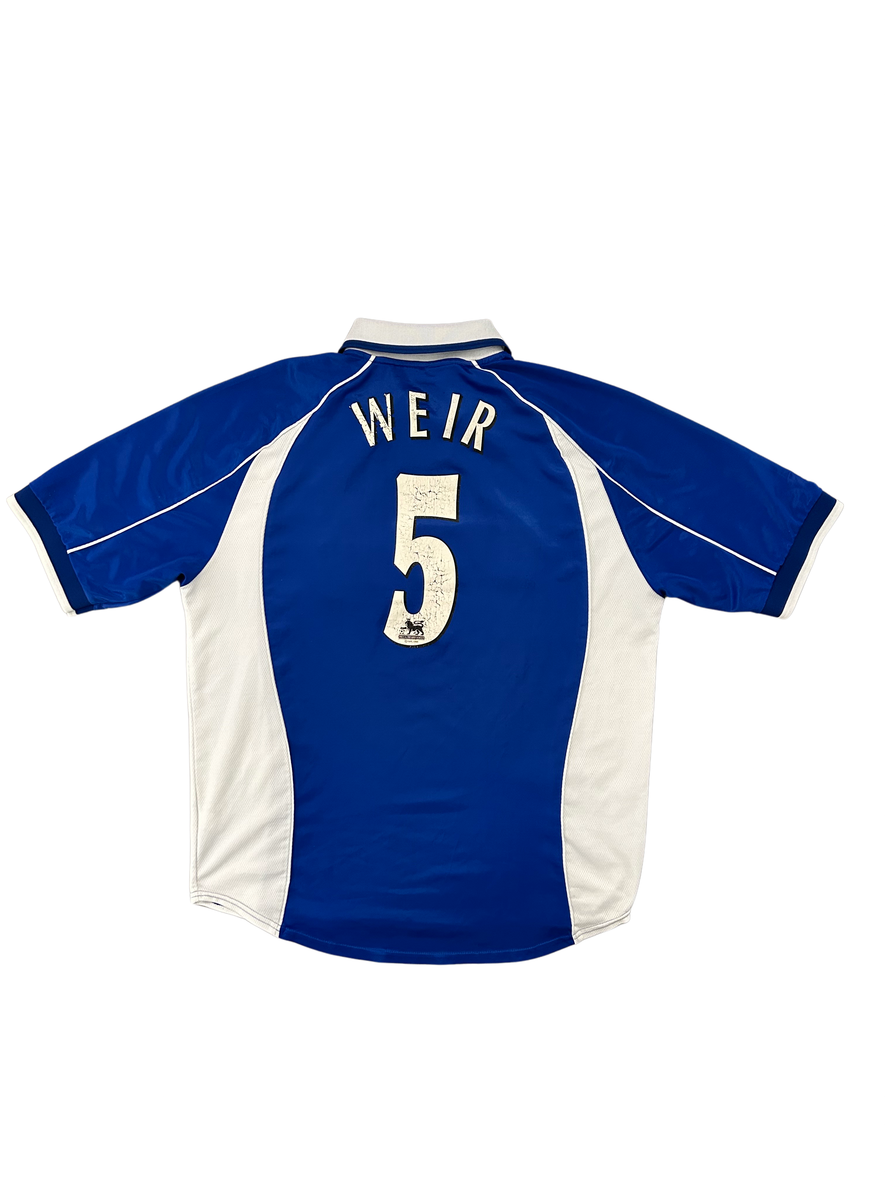 Puma - Everton FC 2000/02 Home Football Shirt 'WEIR'