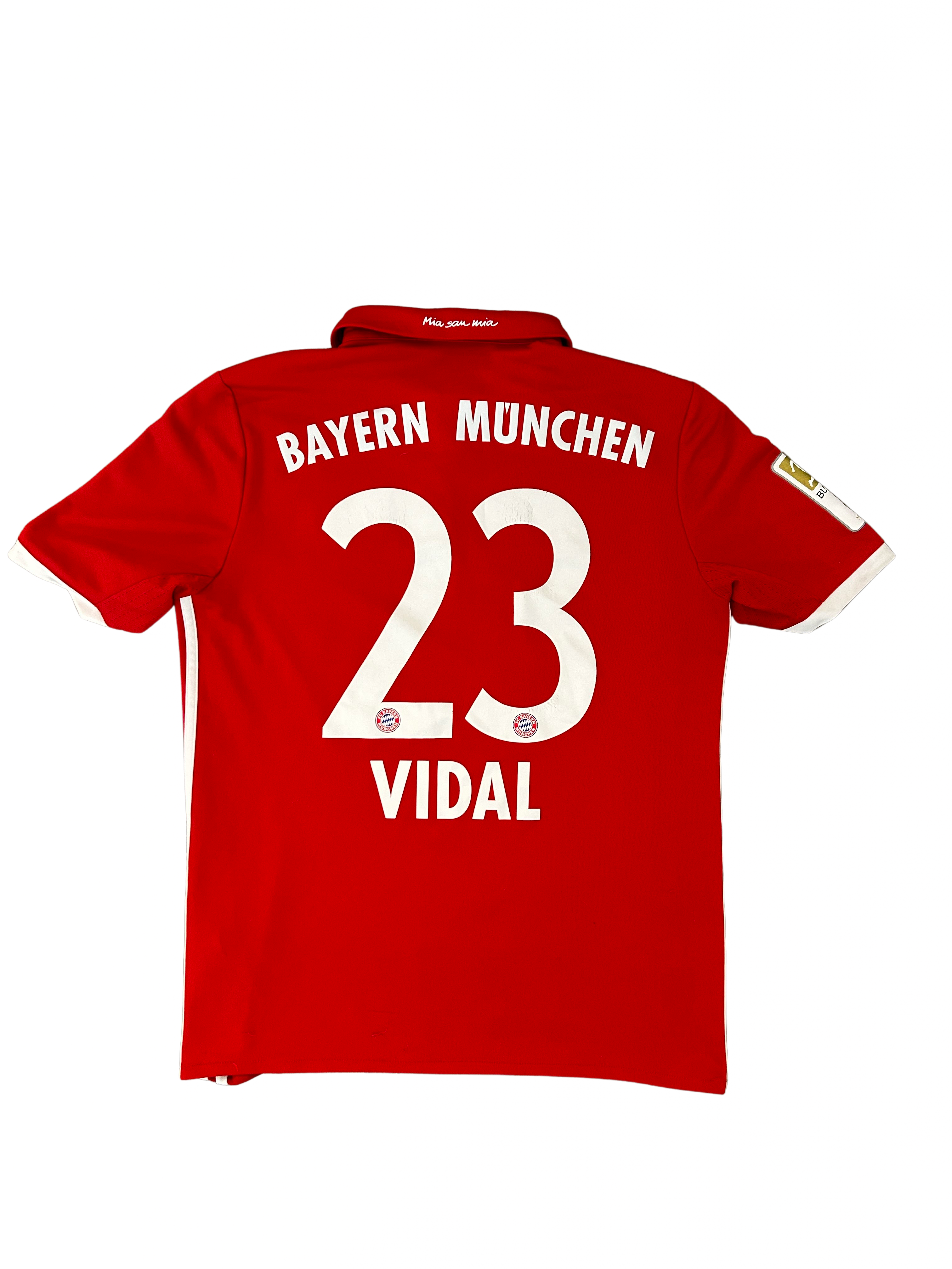 Adidas - Bayern Munchen 2016/17 Home Football Shirt 'VIDAL'