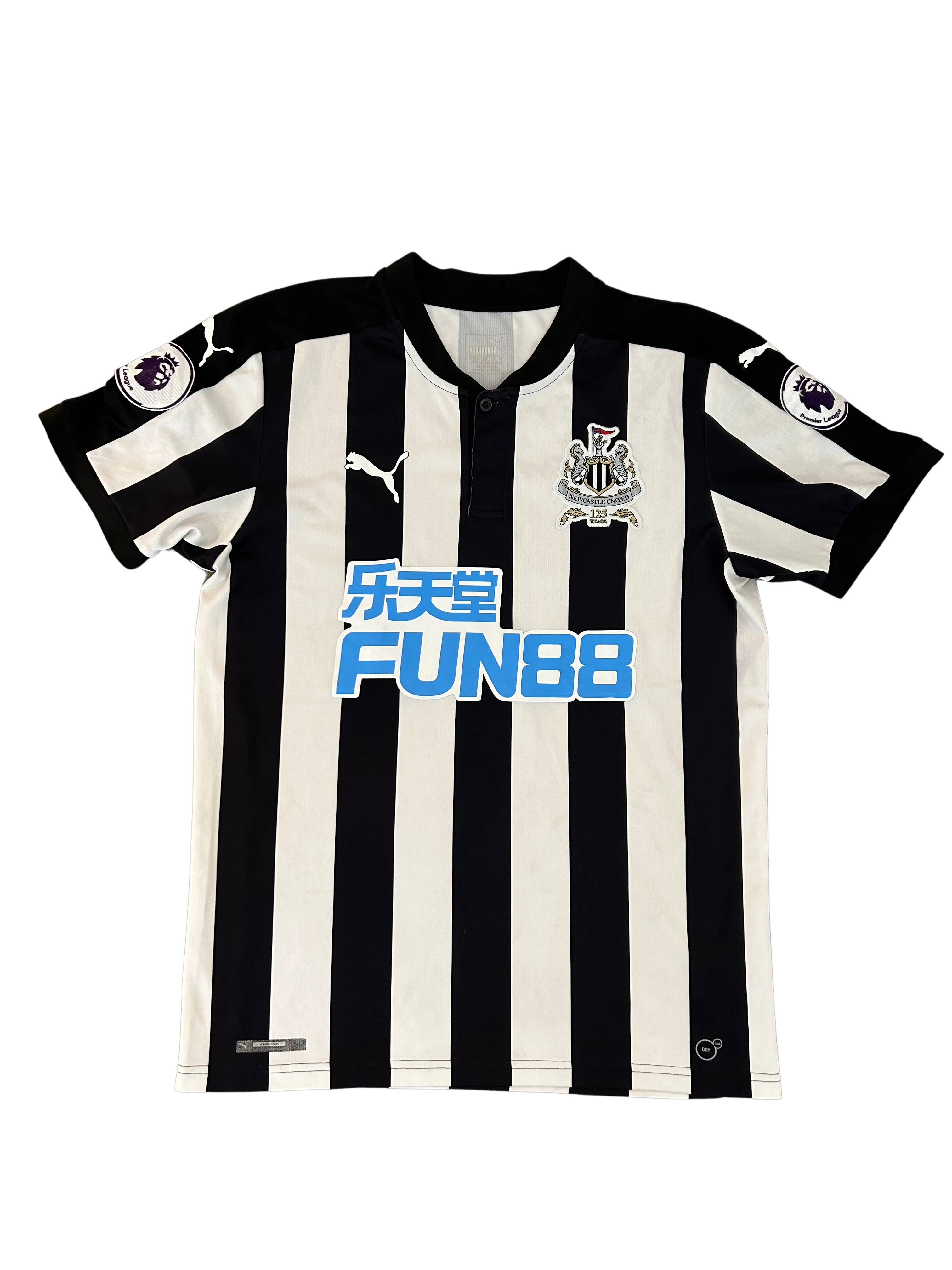 Puma - Newcastle United 2017/18 Home Football Shirt 'GAYLE'