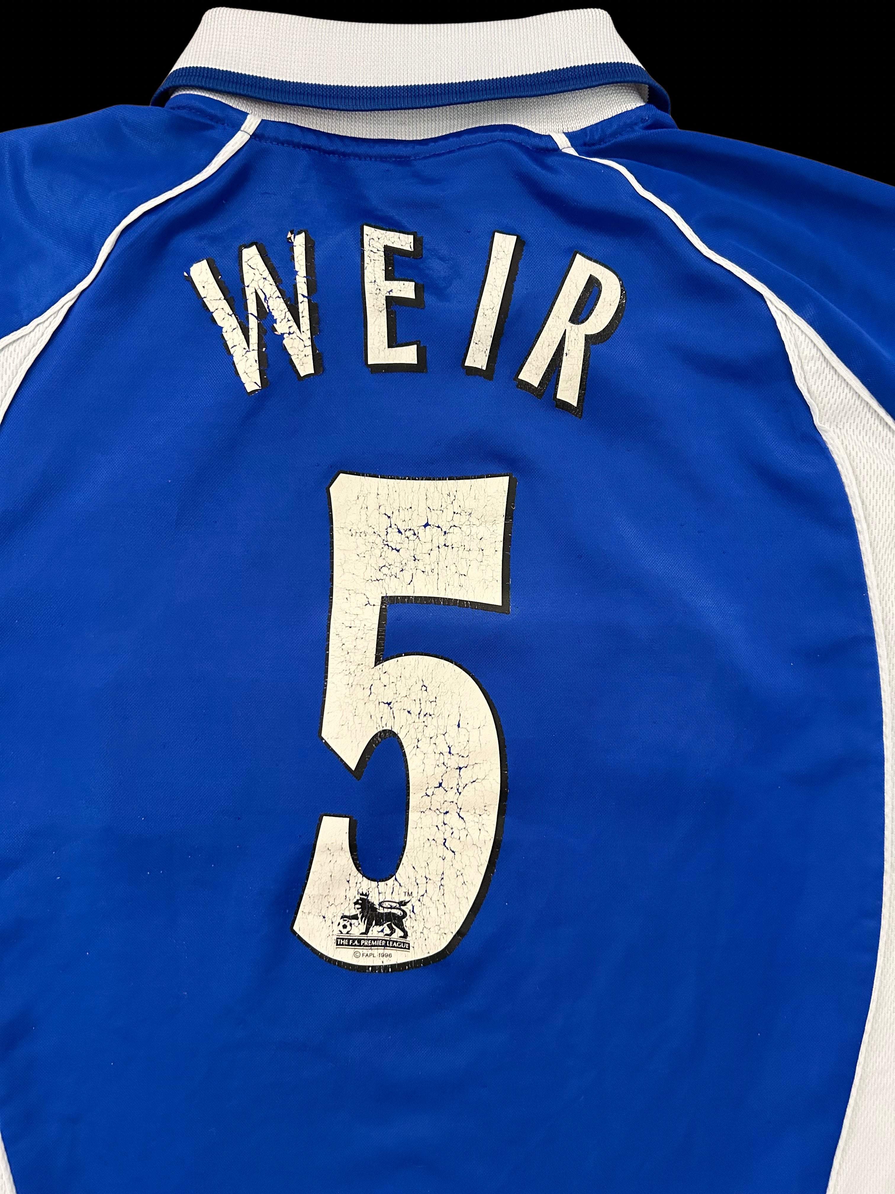 Puma - Everton FC 2000/02 Home Football Shirt 'WEIR'