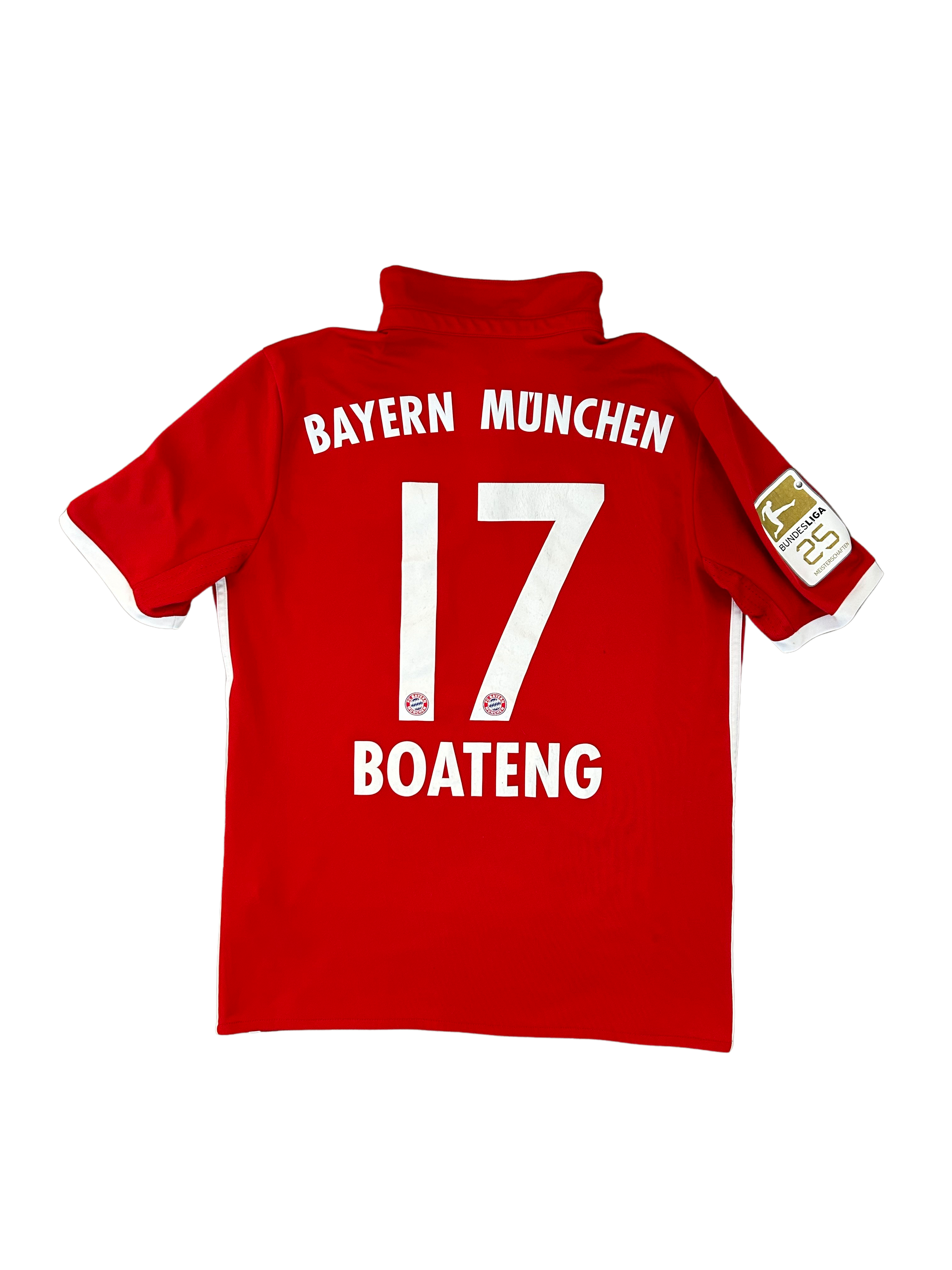 Adidas - Bayern Munchen 2016/17 Home Football Shirt 'BOATENG'