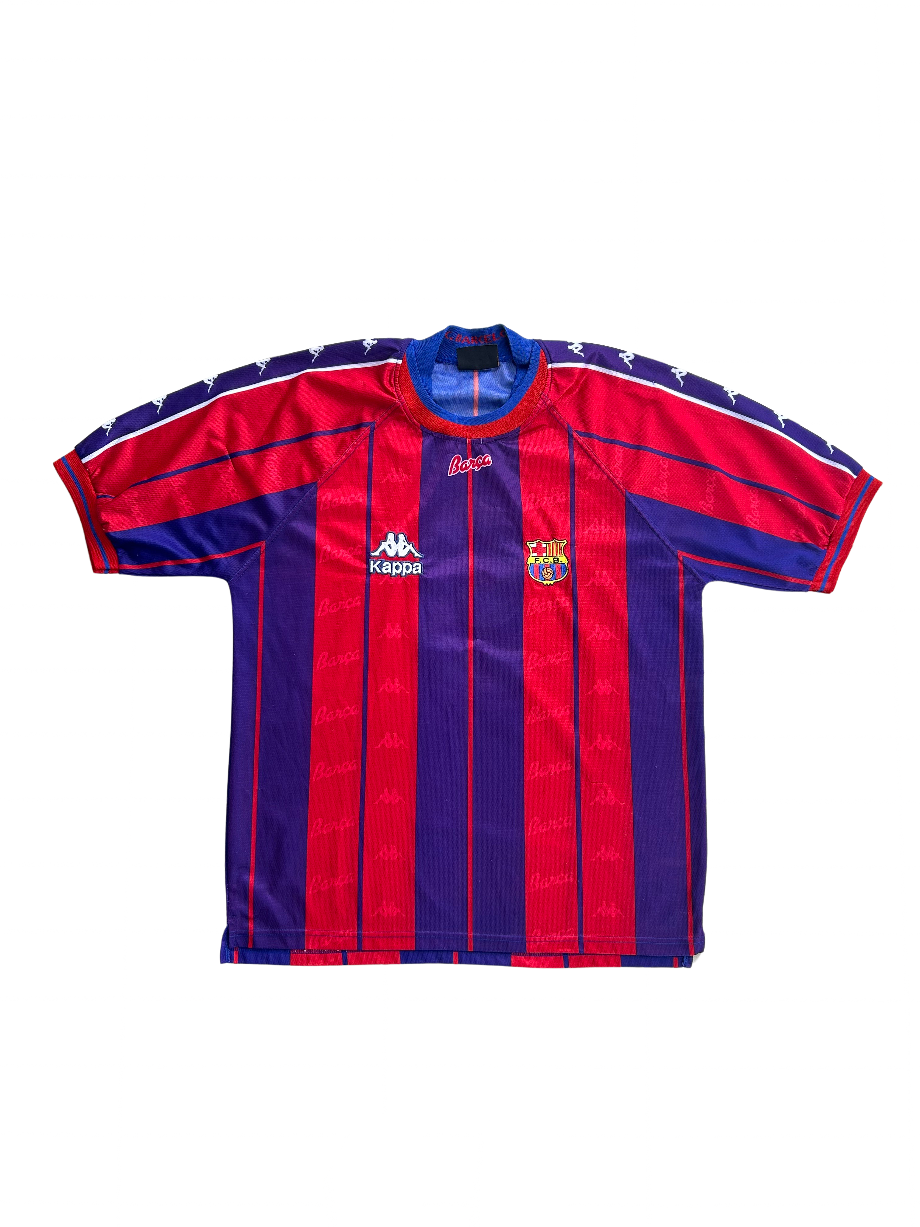 Kappa - FC Barcelona 1997/98 Home Football Shirt 'ANDERSON'