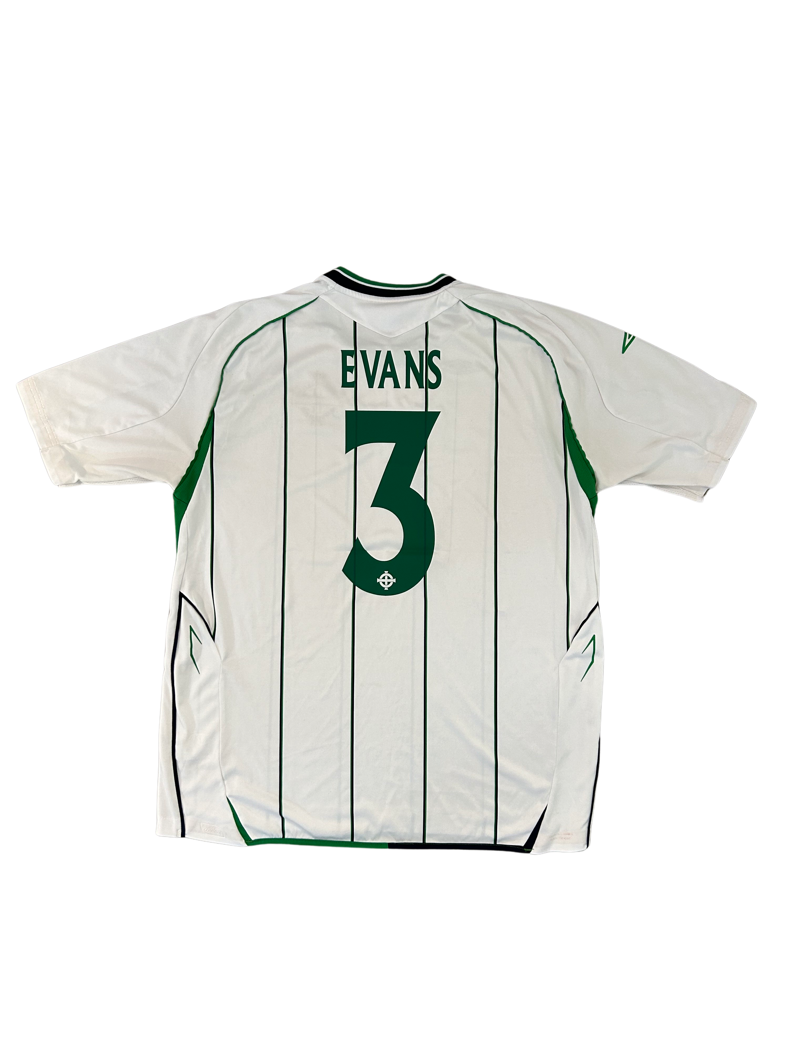 Umbro - Northern Ireland 2008 Away Football Shirt 'EVANS'