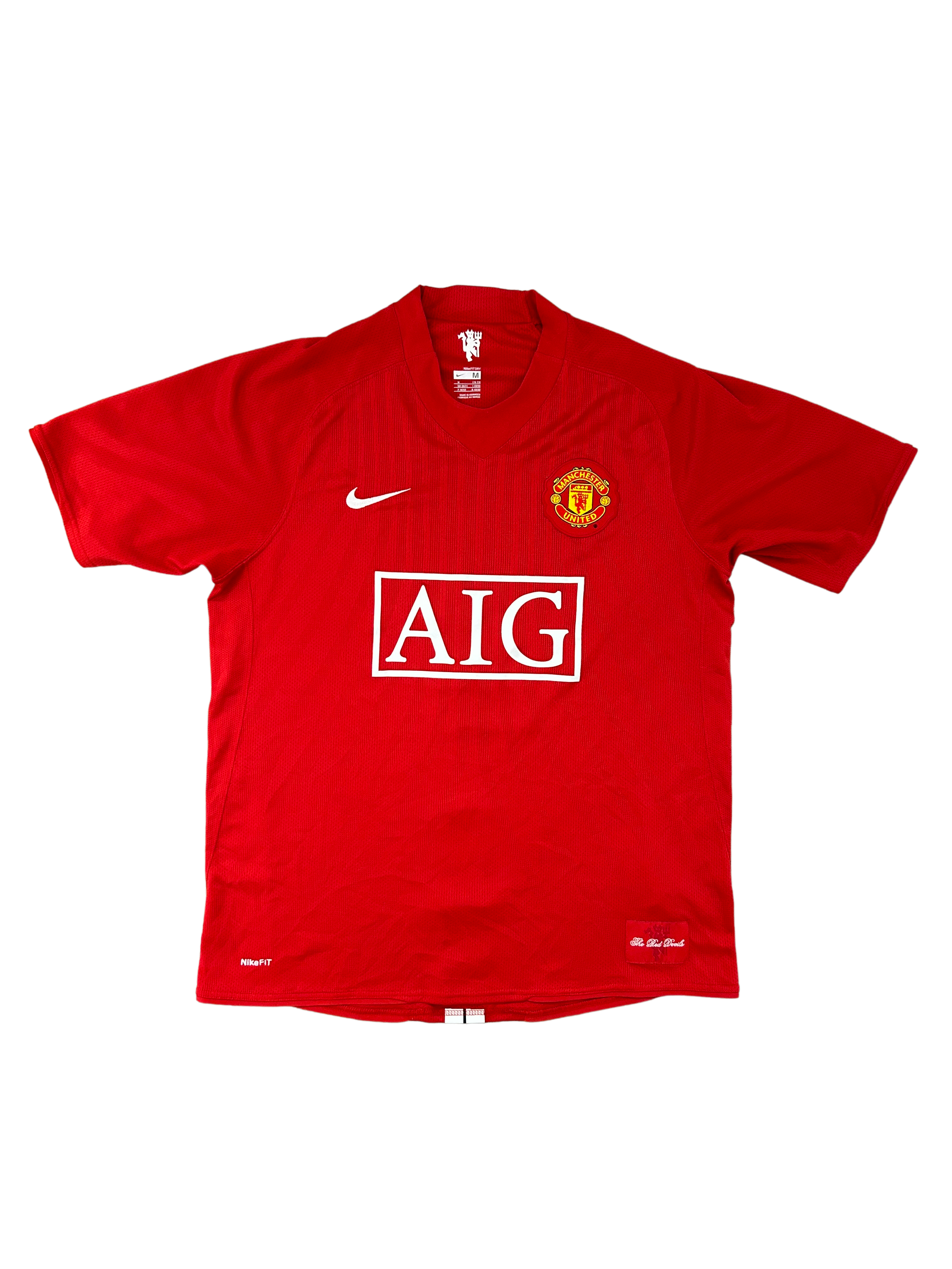 Nike - Manchester United 2007/08 Home Football Shirt 'GIGGS'