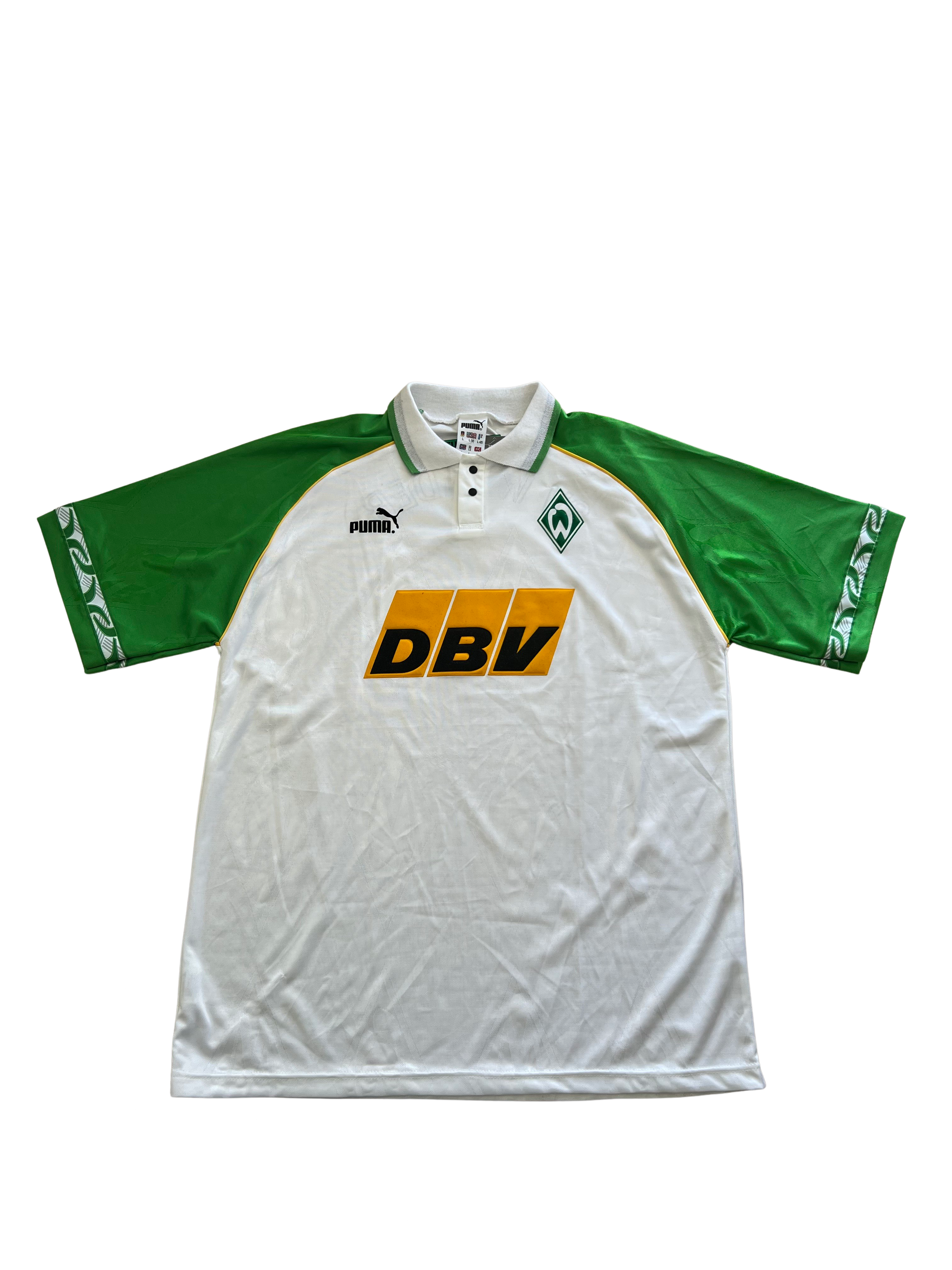 Puma - Werder Bremen 1995/96 Home Football Shirt