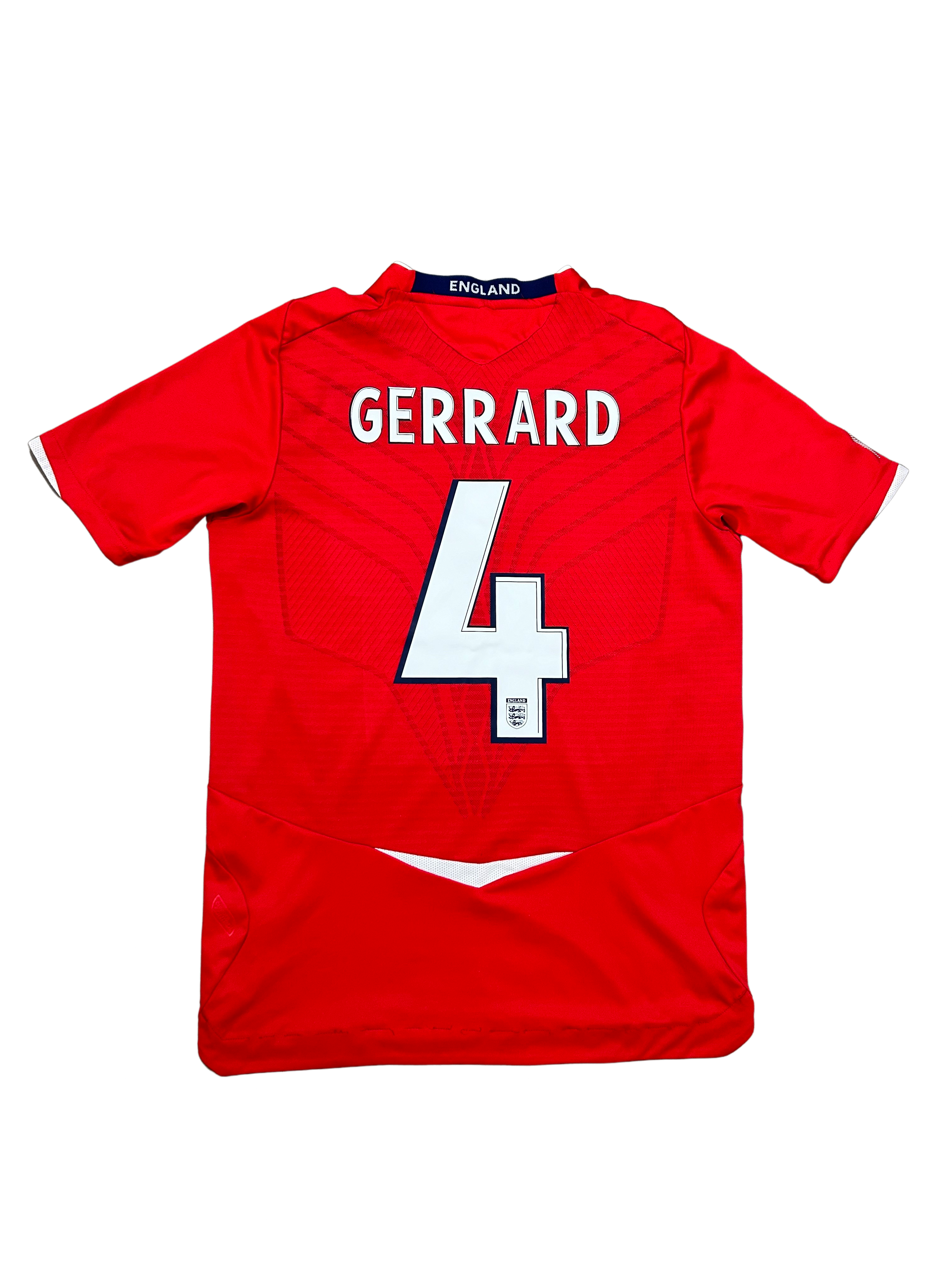 Umbro - England 2008 Away Football Shirt GERRARD'