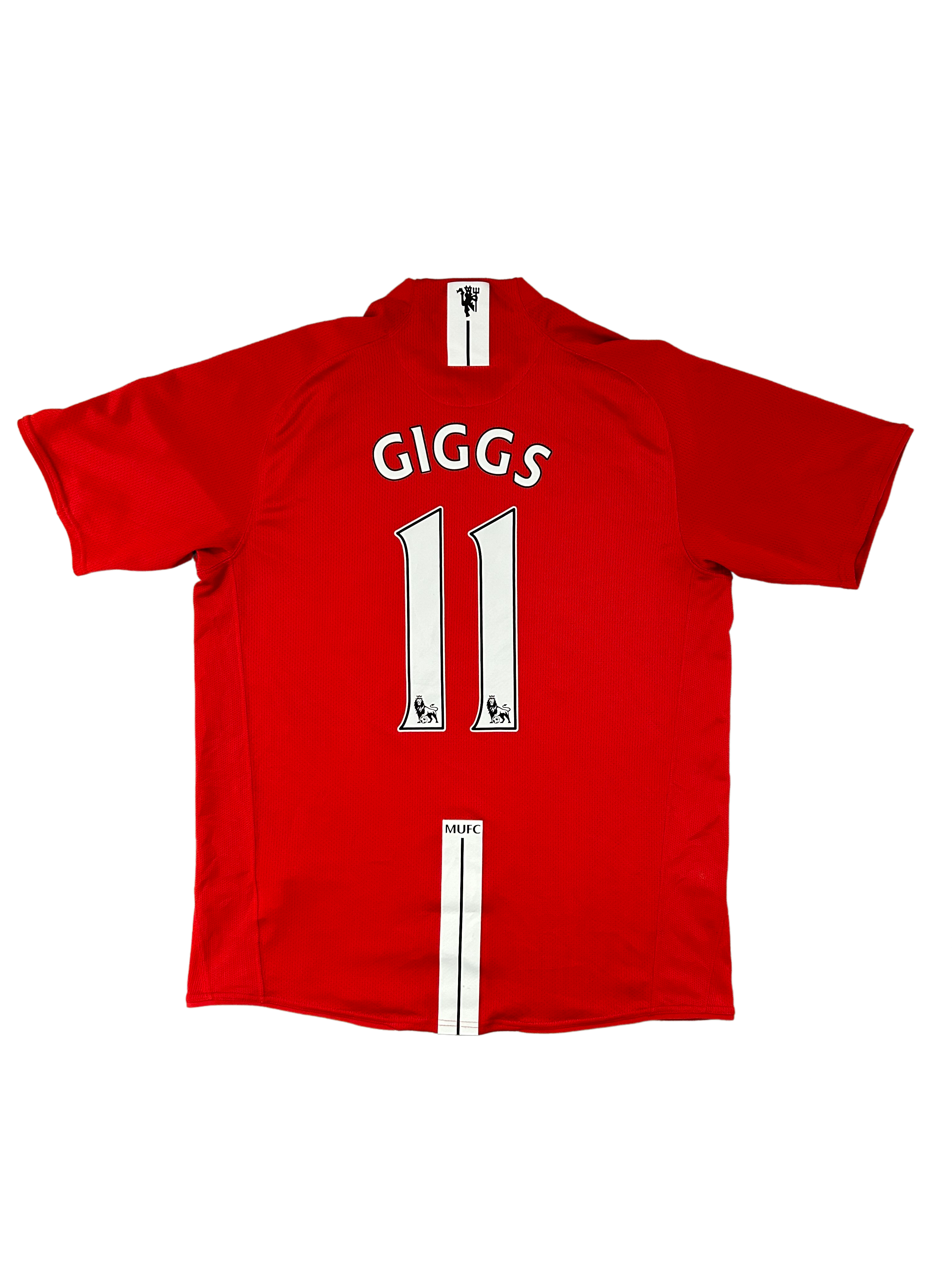 Nike - Manchester United 2007/08 Home Football Shirt 'GIGGS'