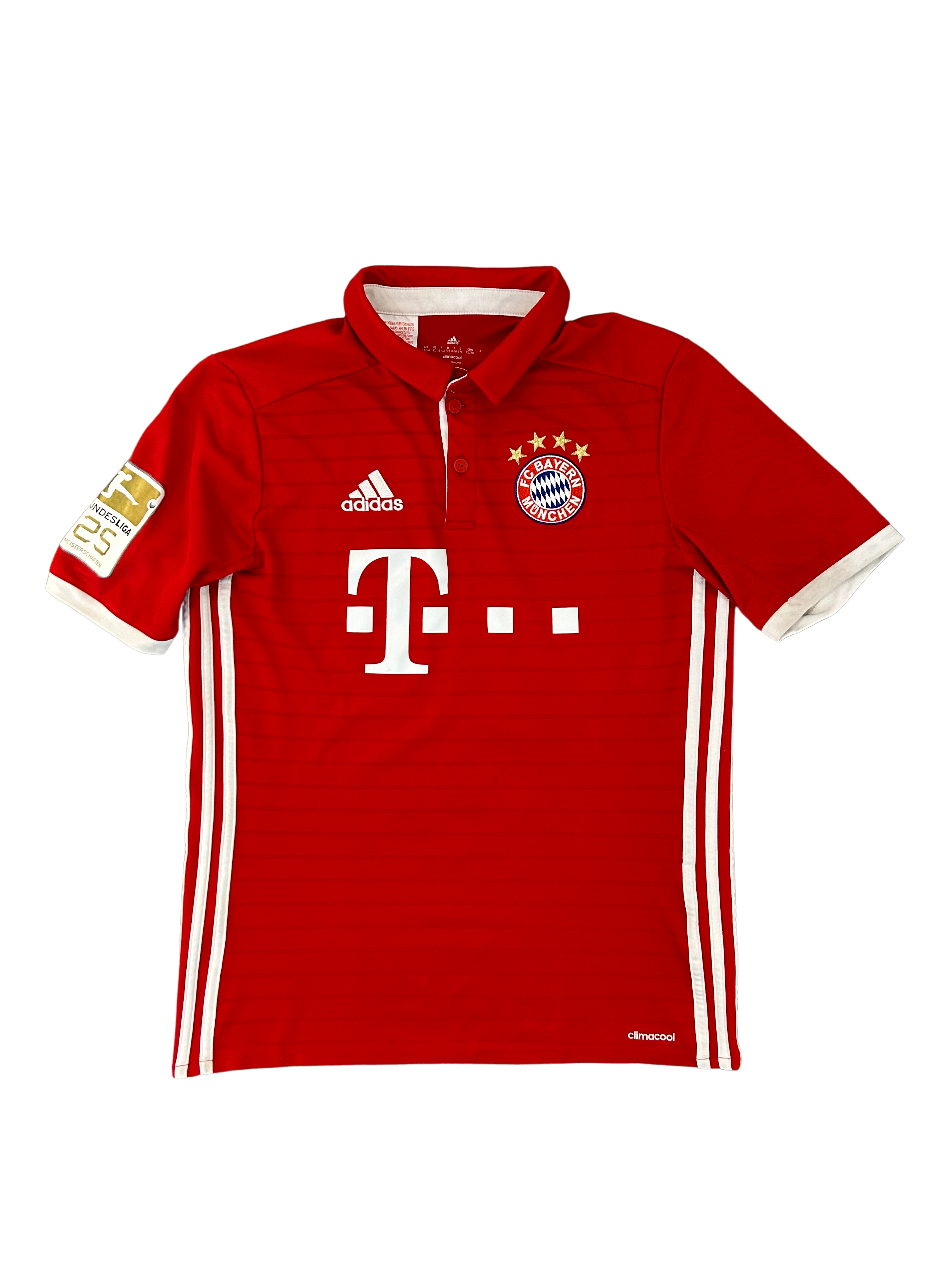 Adidas - Bayern Munchen 2016/17 Home Football Shirt 'VIDAL'