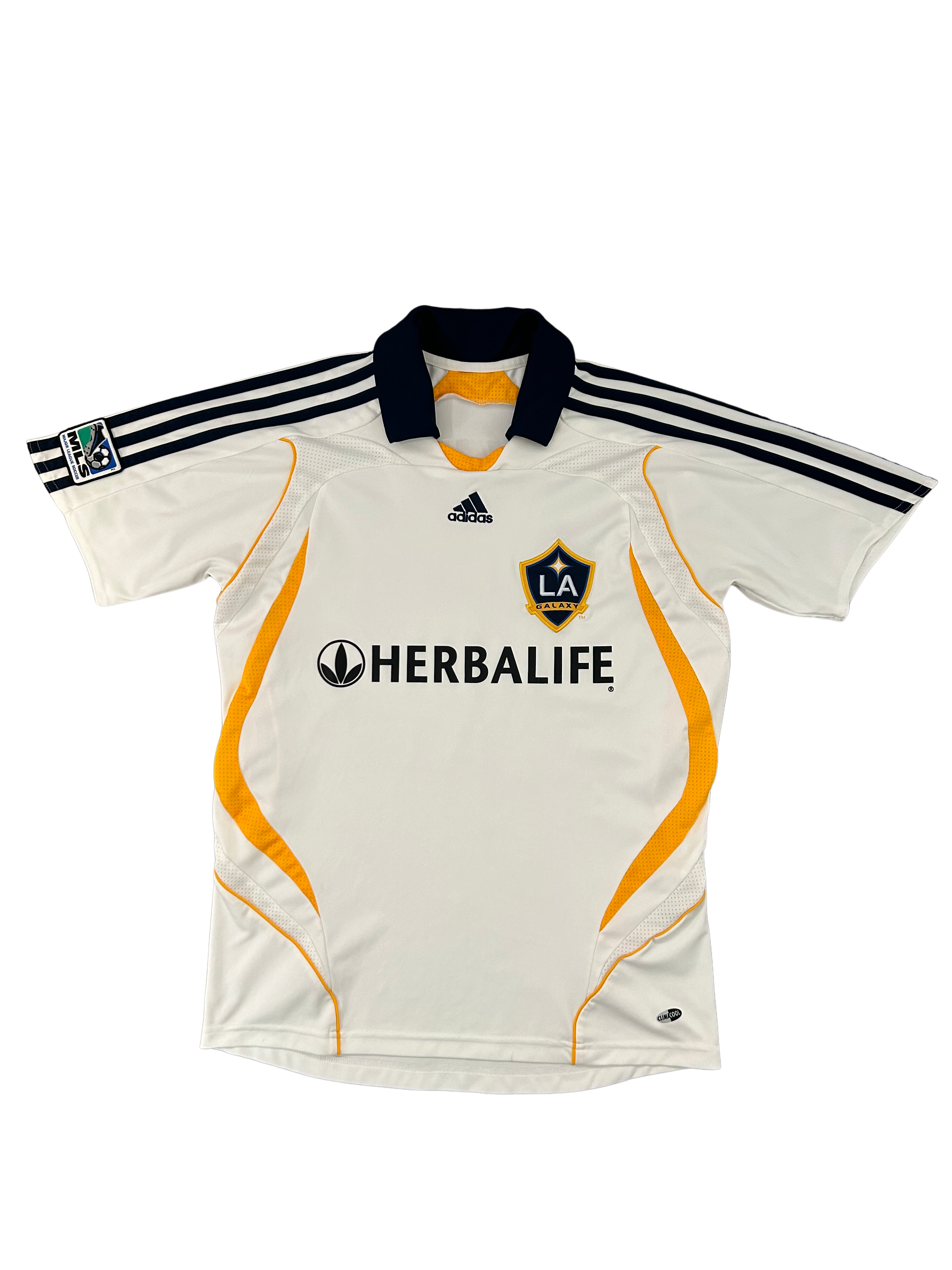 Adidas - LA Galaxy 2007 Home Football Shirt 'BECKHAM'