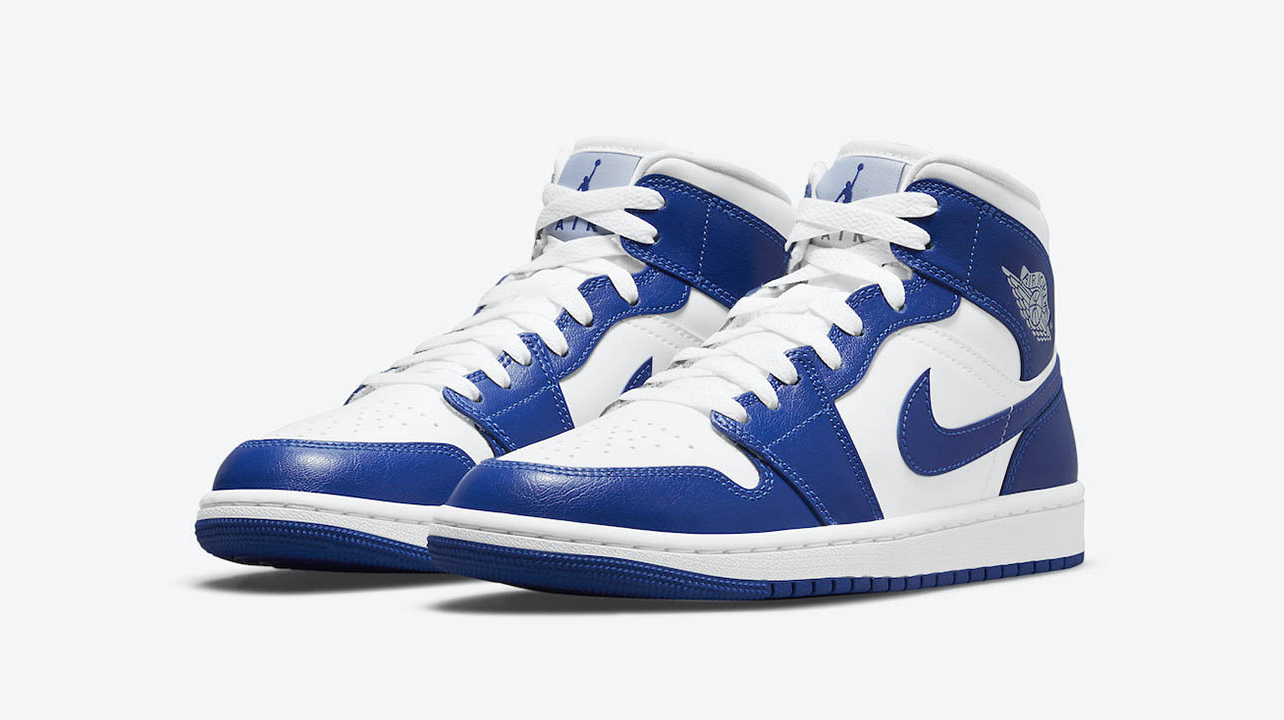 Air Jordan 1 Mid 'Kentucky Blue'