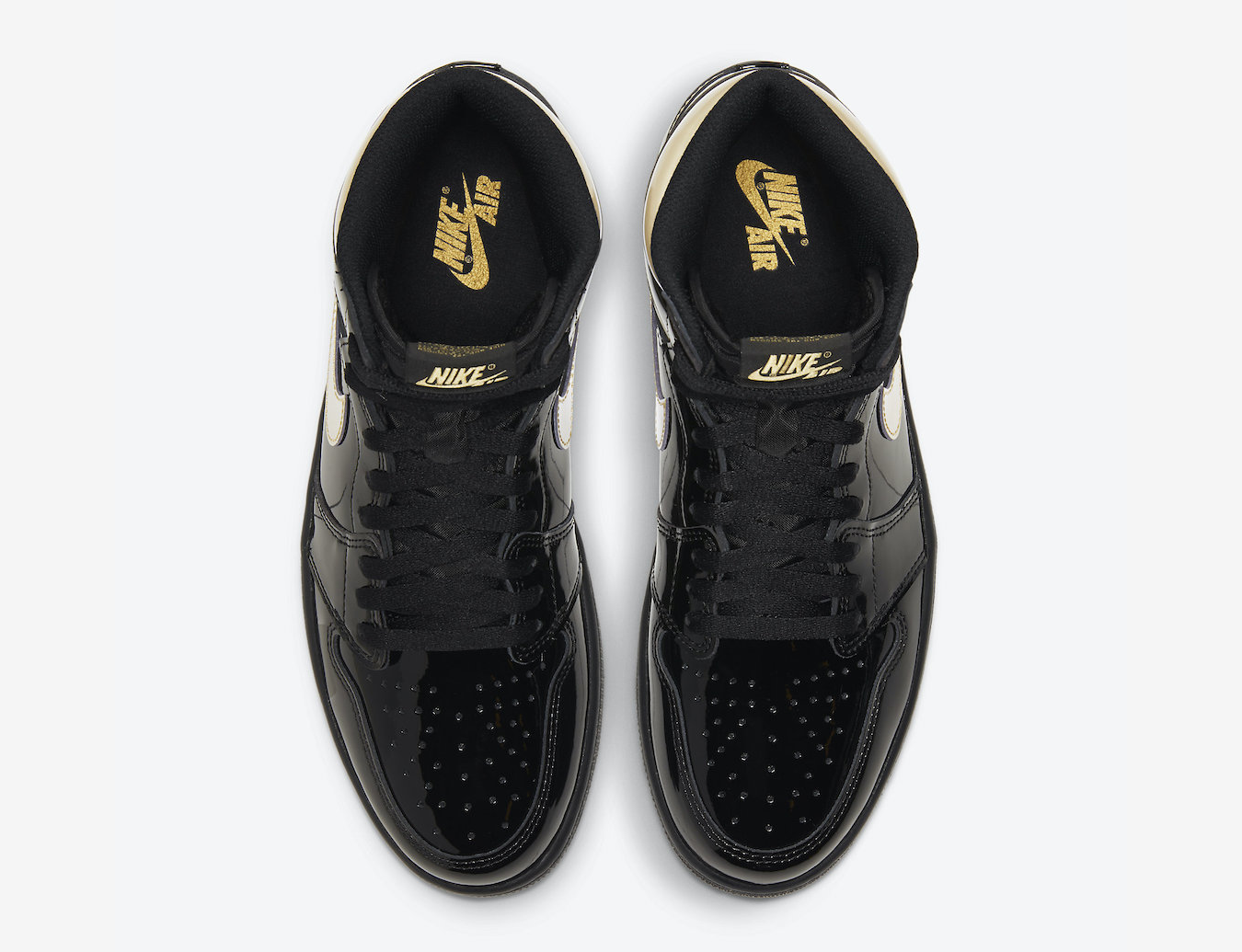 Air Jordan 1 High 'Black Metallic Gold'