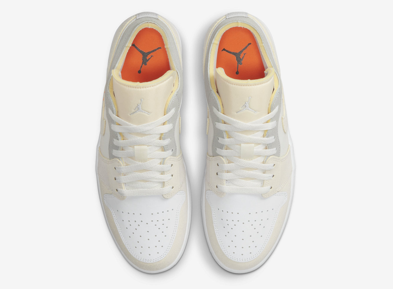 Air Jordan 1 Low 'Inside Out Cream White Light Grey'