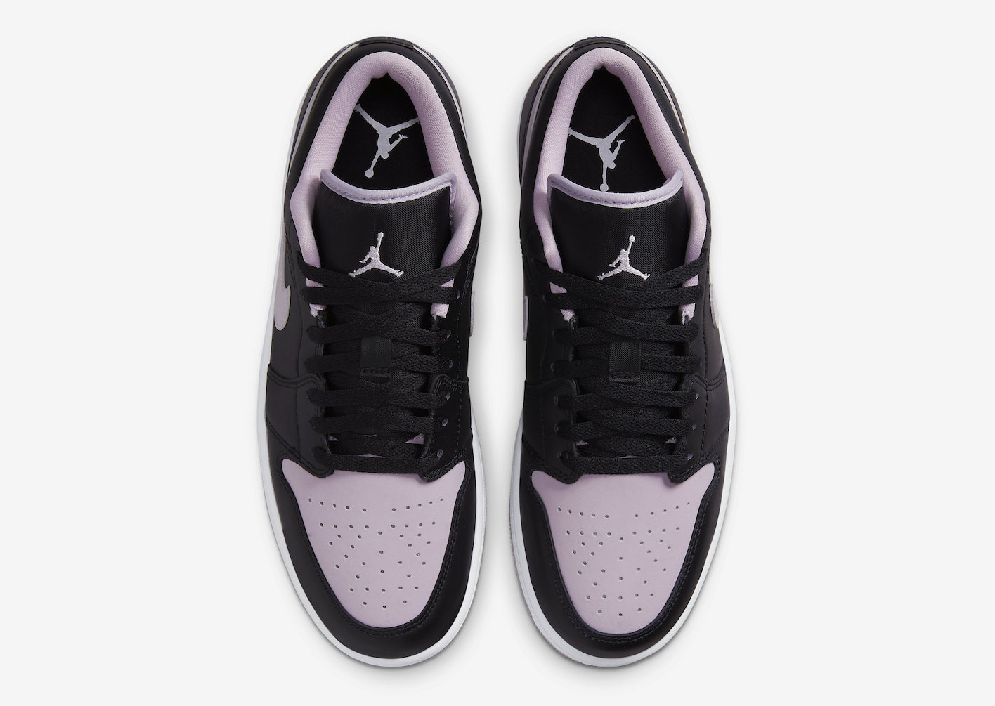 Air Jordan 1 Low 'Black Iced Lilac'
