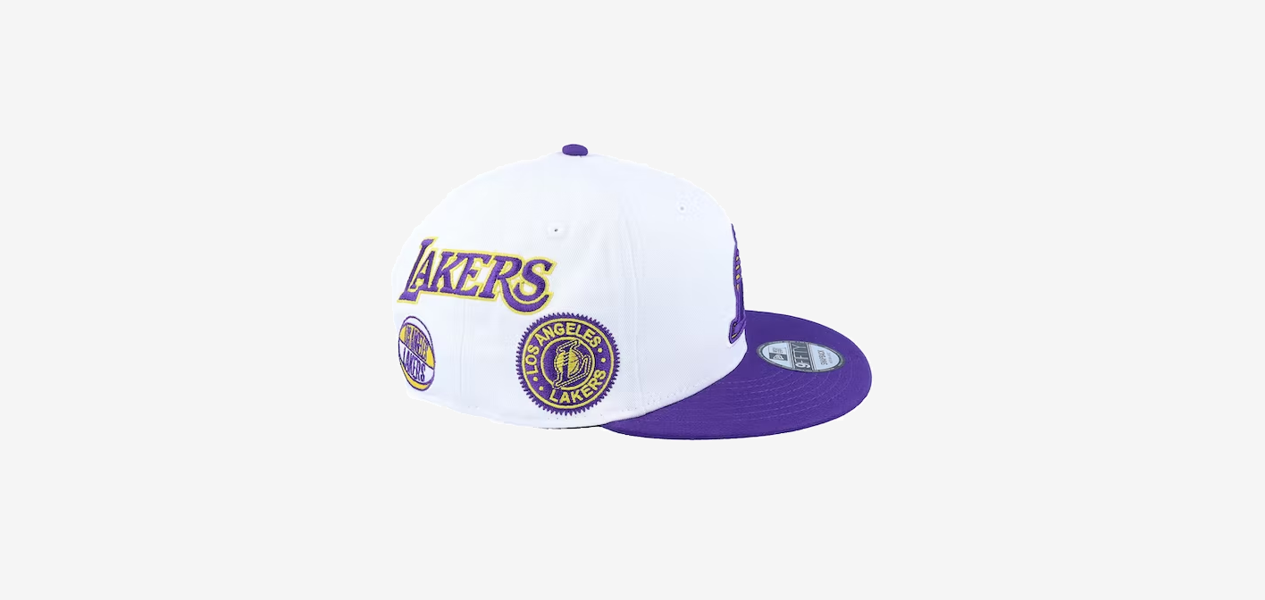 New Era NBA LA Lakers All Over Patch 9FIFTY Cap