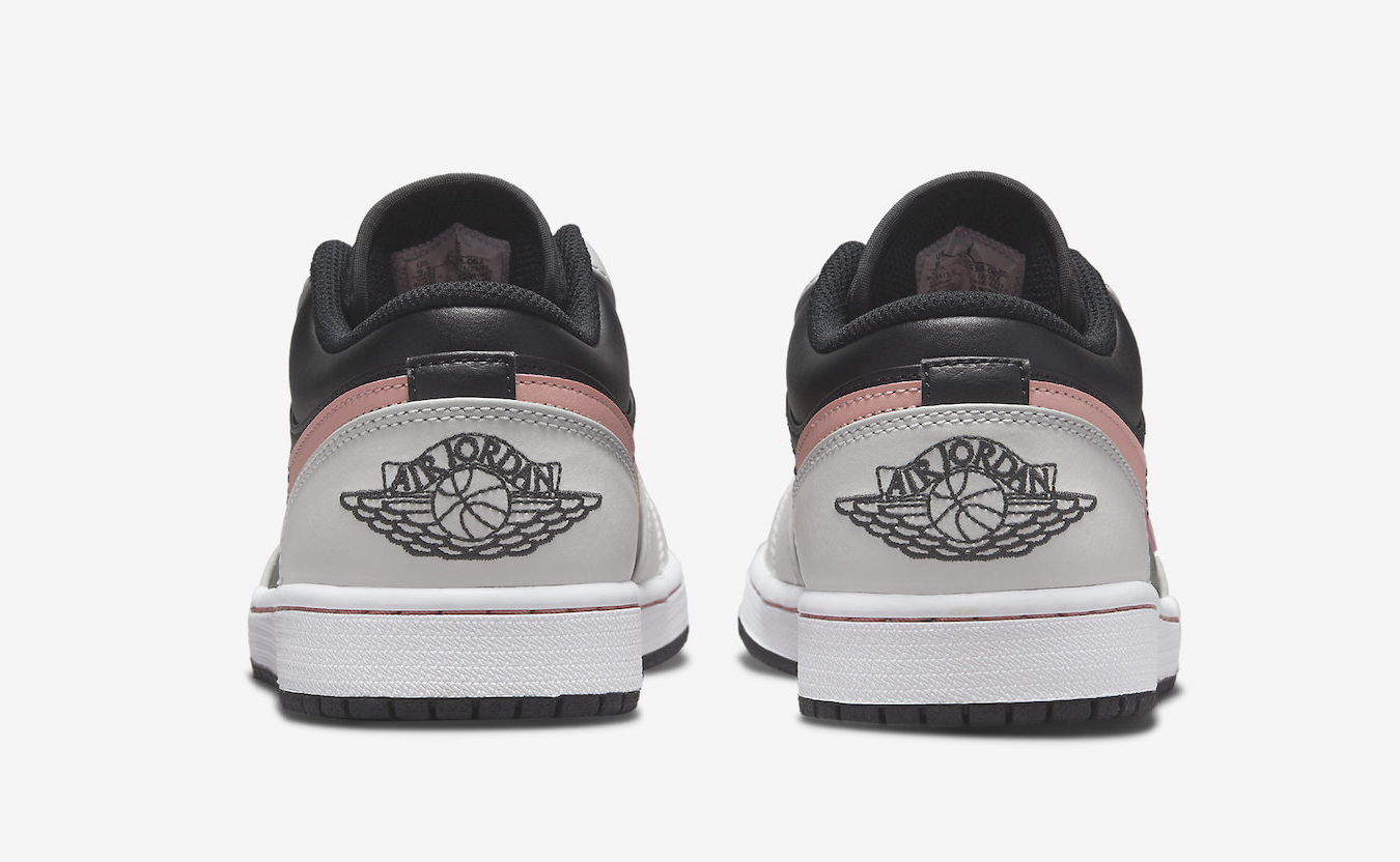 Air Jordan 1 Low 'Black Grey Pink'