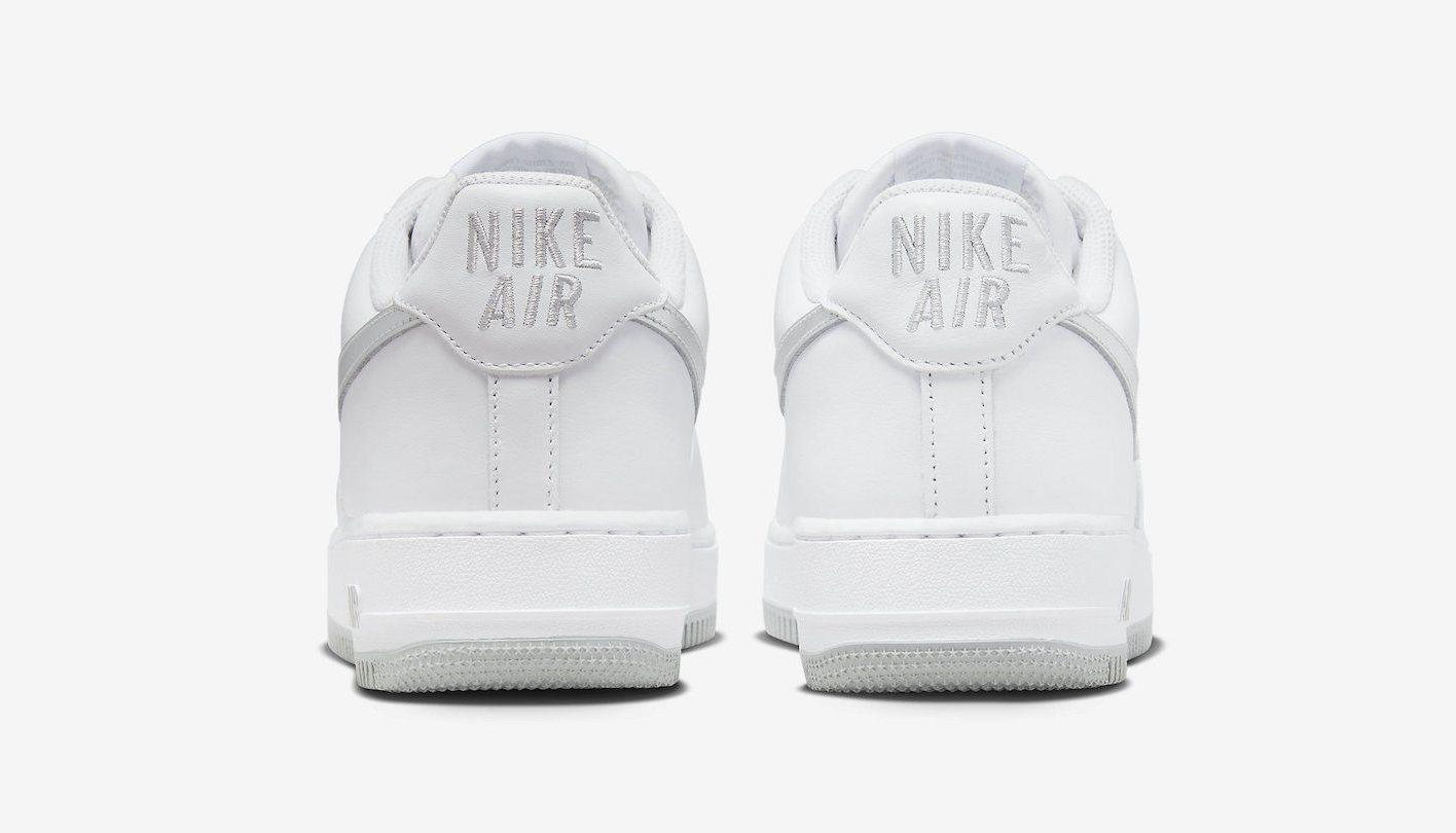 Nike Air Force 1 '07 Color Of The Month 'White Metallic Silver'
