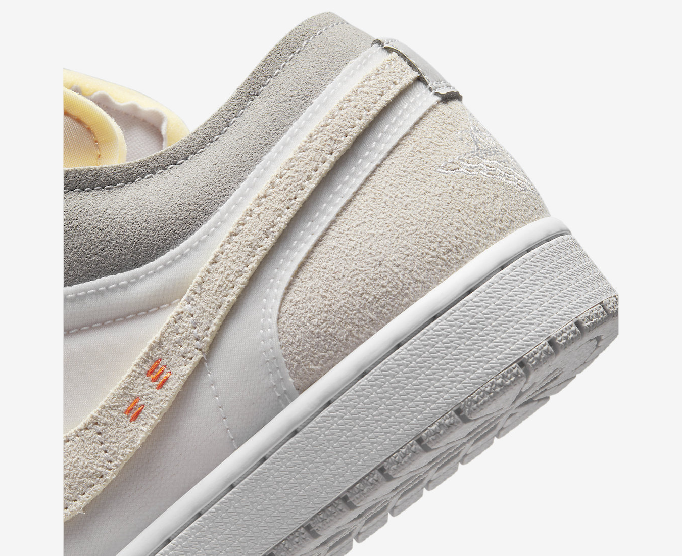 Air Jordan 1 Low 'Inside Out Cream White Light Grey'