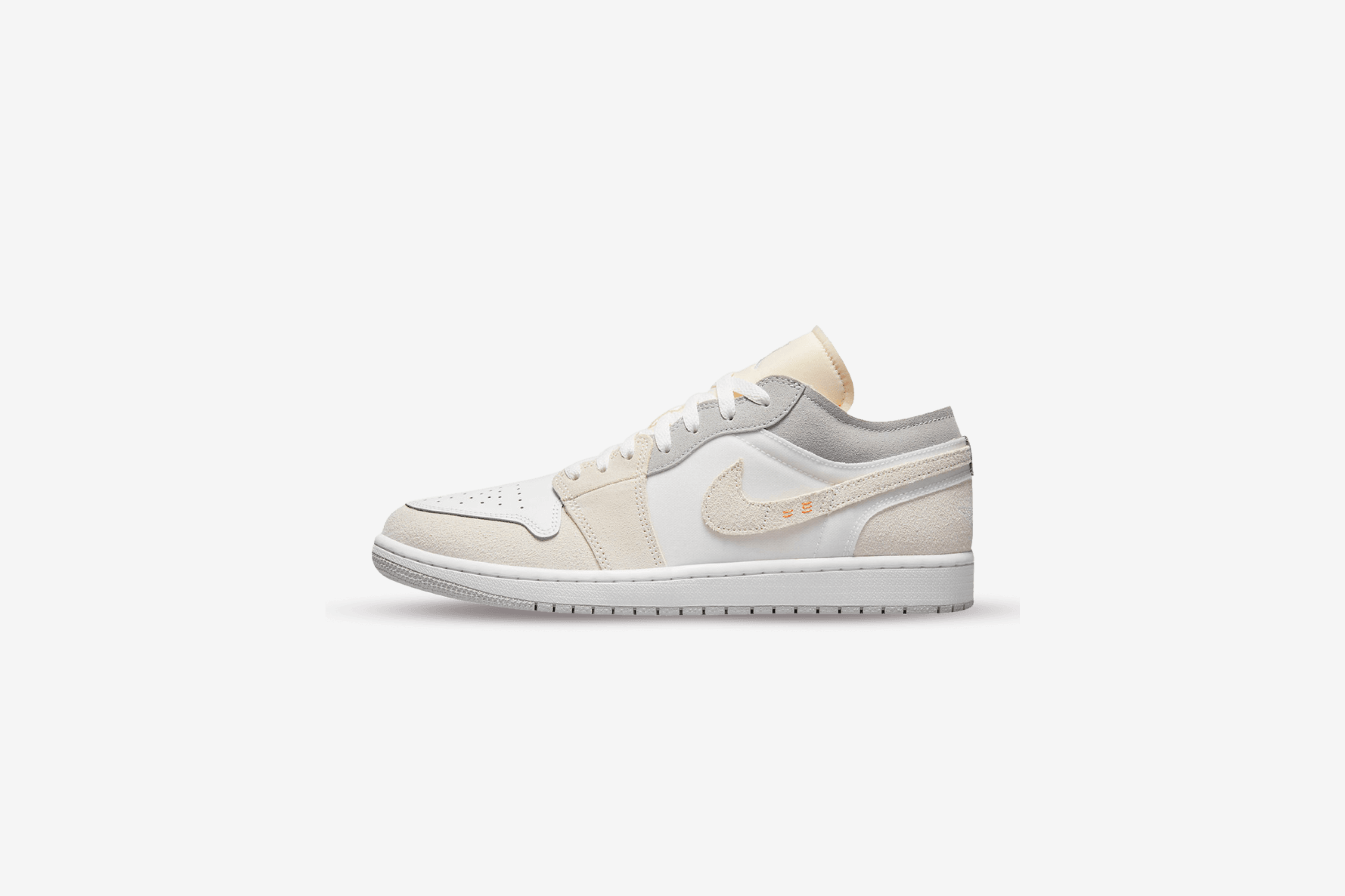 Air Jordan 1 Low 'Inside Out Cream White Light Grey'